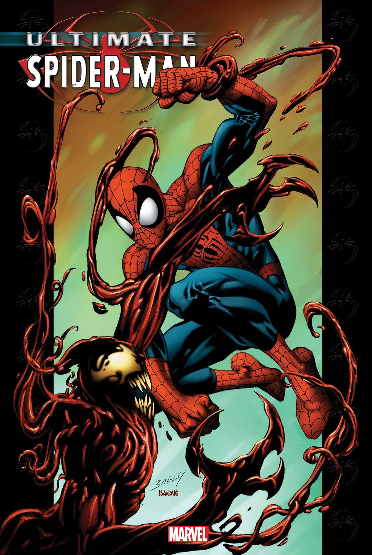 Marvel Graphic Novel Ultimate Spider-Man Omnibus Vol. 2 Mark Bagley Carnage Cover [New Printing, DM Only] 9781302970666 PRH-9781302970666