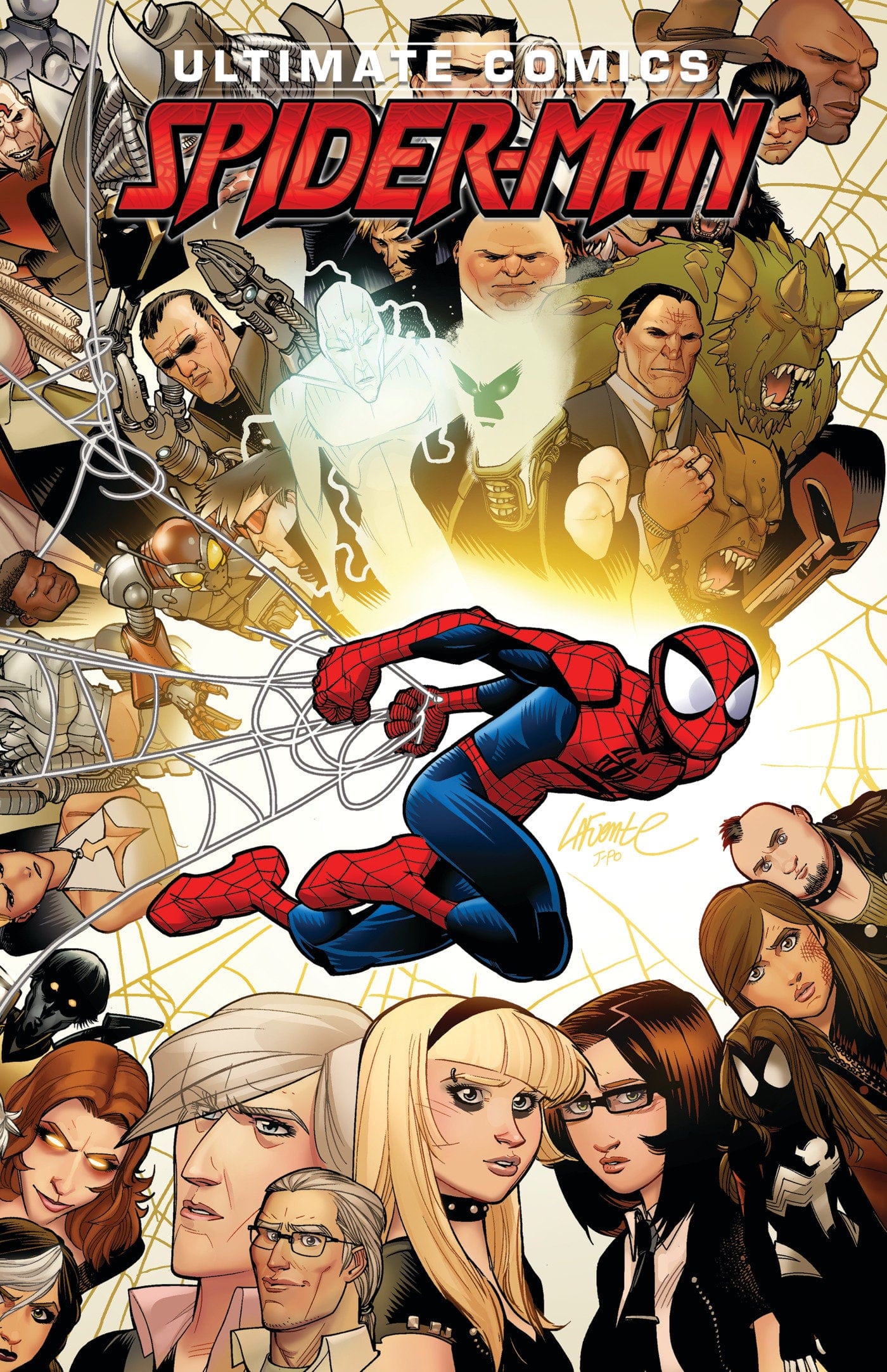 Marvel Graphic Novel Ultimate Spider-Man Omnibus Vol. 5 David Lafuente Cover HC 9781302965464 PRH-9781302965464
