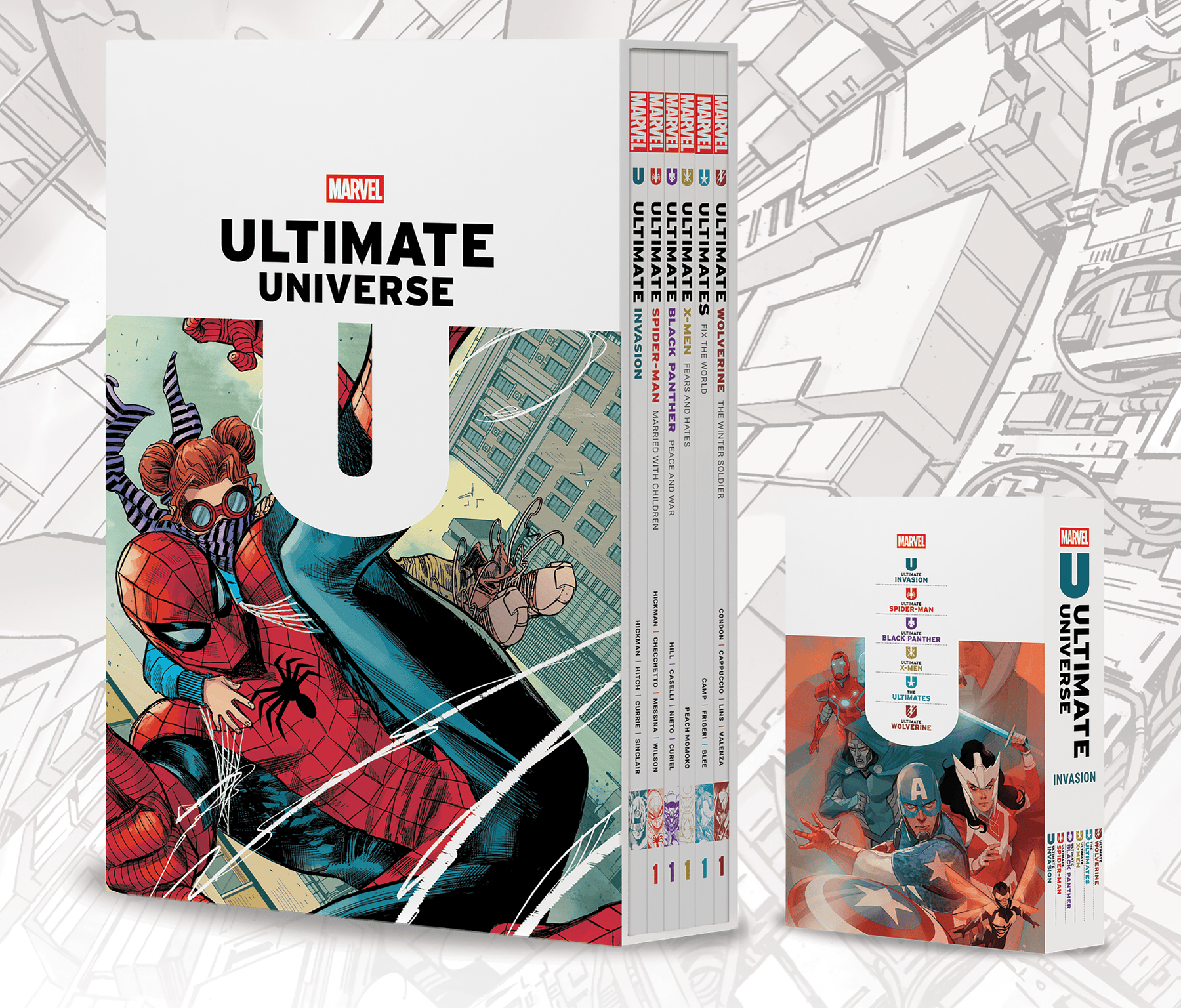 Marvel Graphic Novel Ultimate Universe: Invasion Box Set Slipcase 9781302968175 PRH-9781302968175