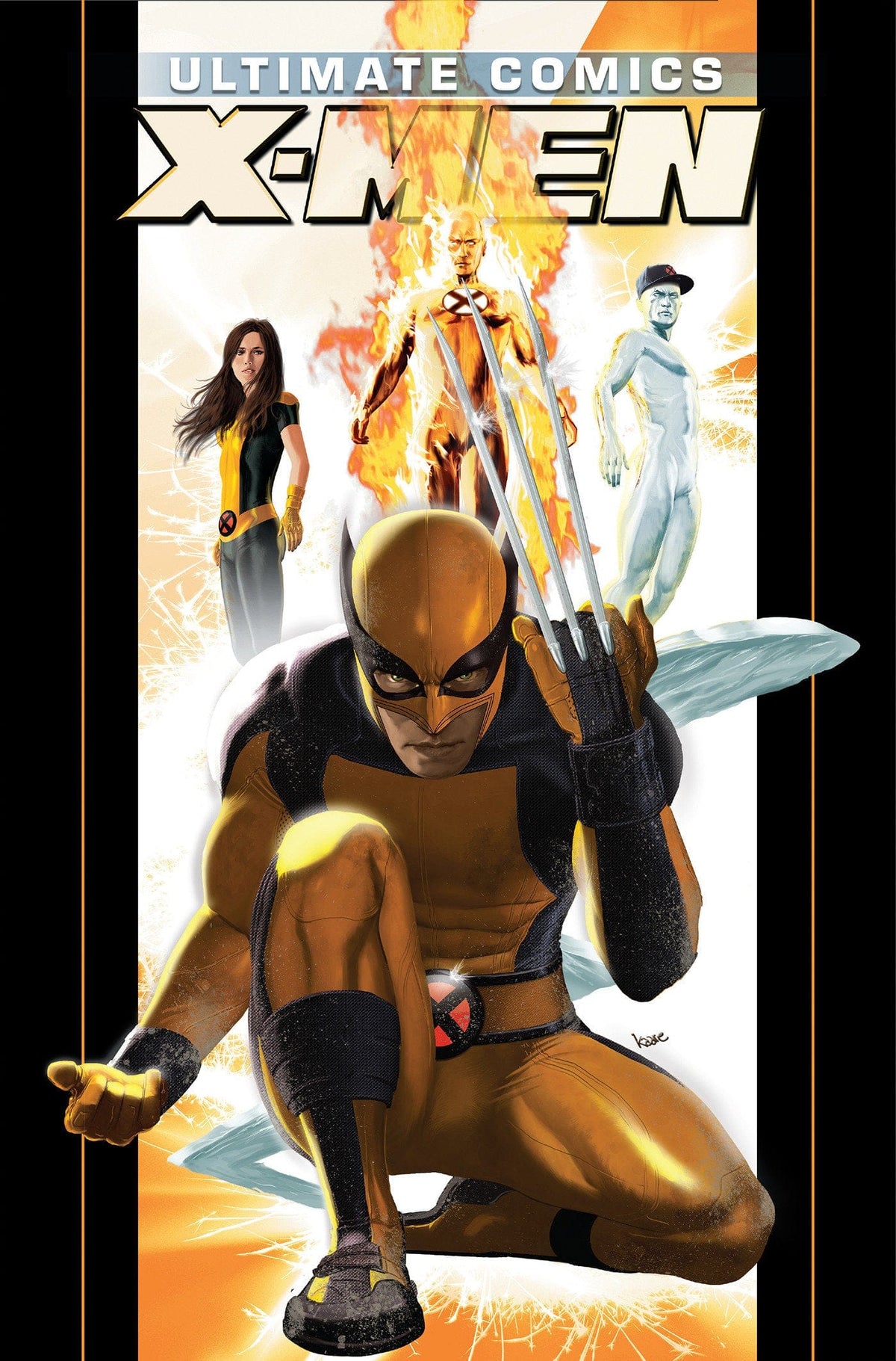 Marvel Graphic Novel Ultimate X-Men Omnibus Vol. 4 Kaare Andrews Cover 9781302969394 PRH-9781302969394