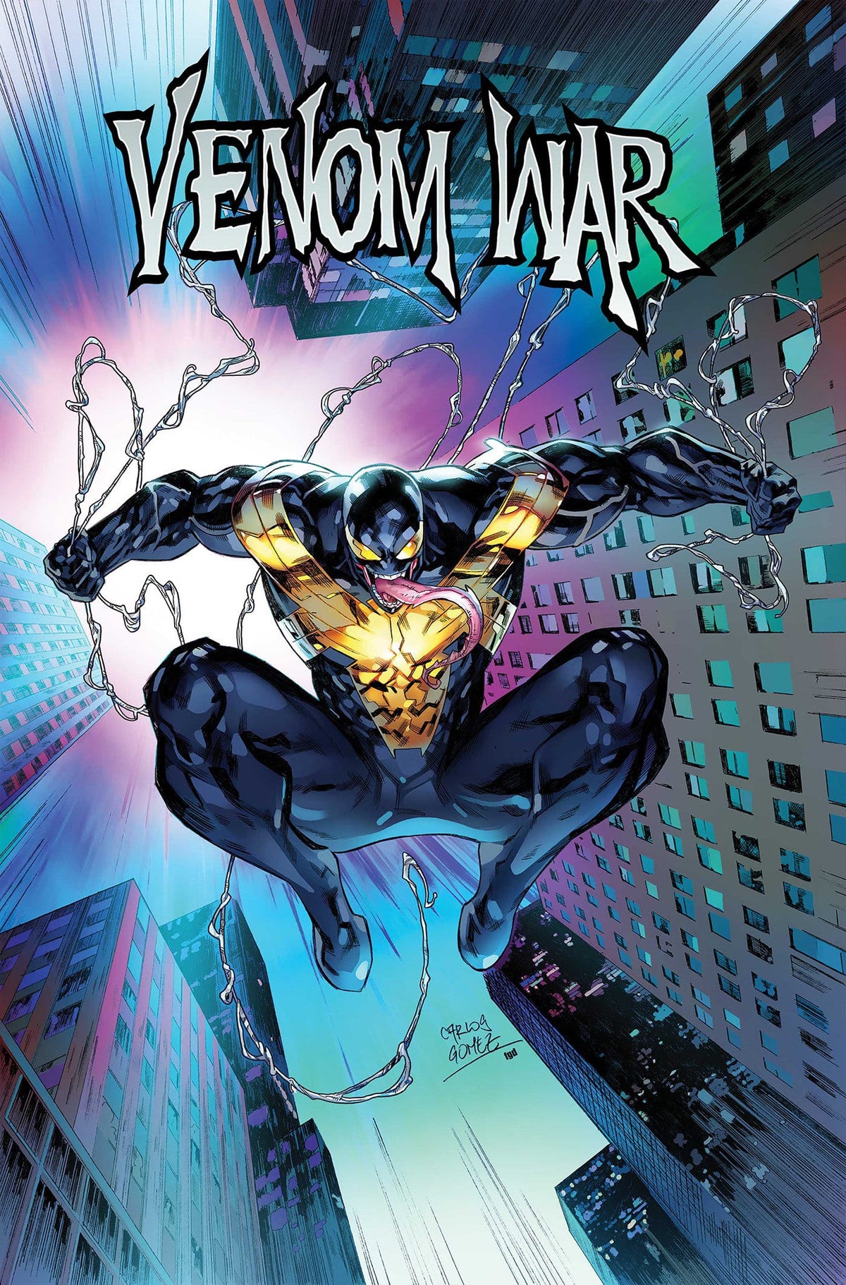 Marvel Graphic Novel Venom War Omnibus Carlos Gomez Cover [DM Only] 9781302966867 PRH-9781302966867