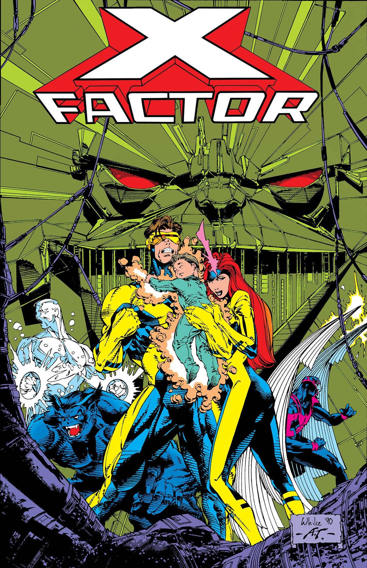 Marvel Graphic Novel X-Factor: The Original X-Men Omnibus Vol. 3 Whilce Portacio Cover 9781302970208 PRH-9781302970208