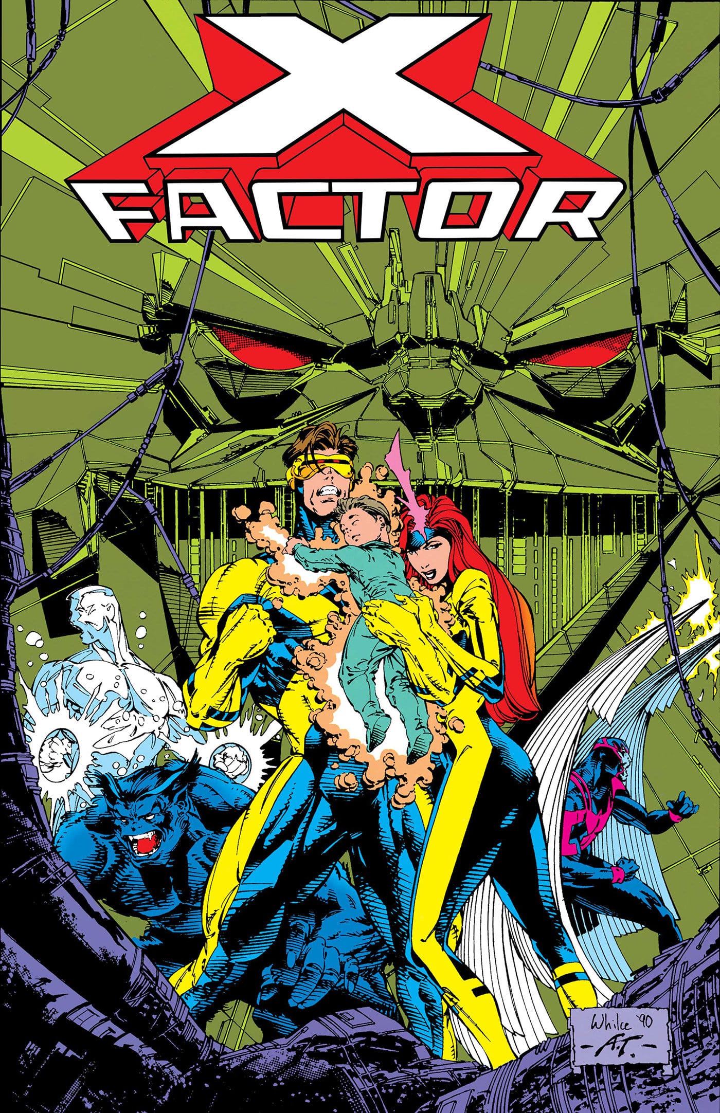 Marvel Graphic Novel X-Factor: The Original X-Men Omnibus Vol. 3 Whilce Portacio Cover 9781302970208 PRH-9781302970208