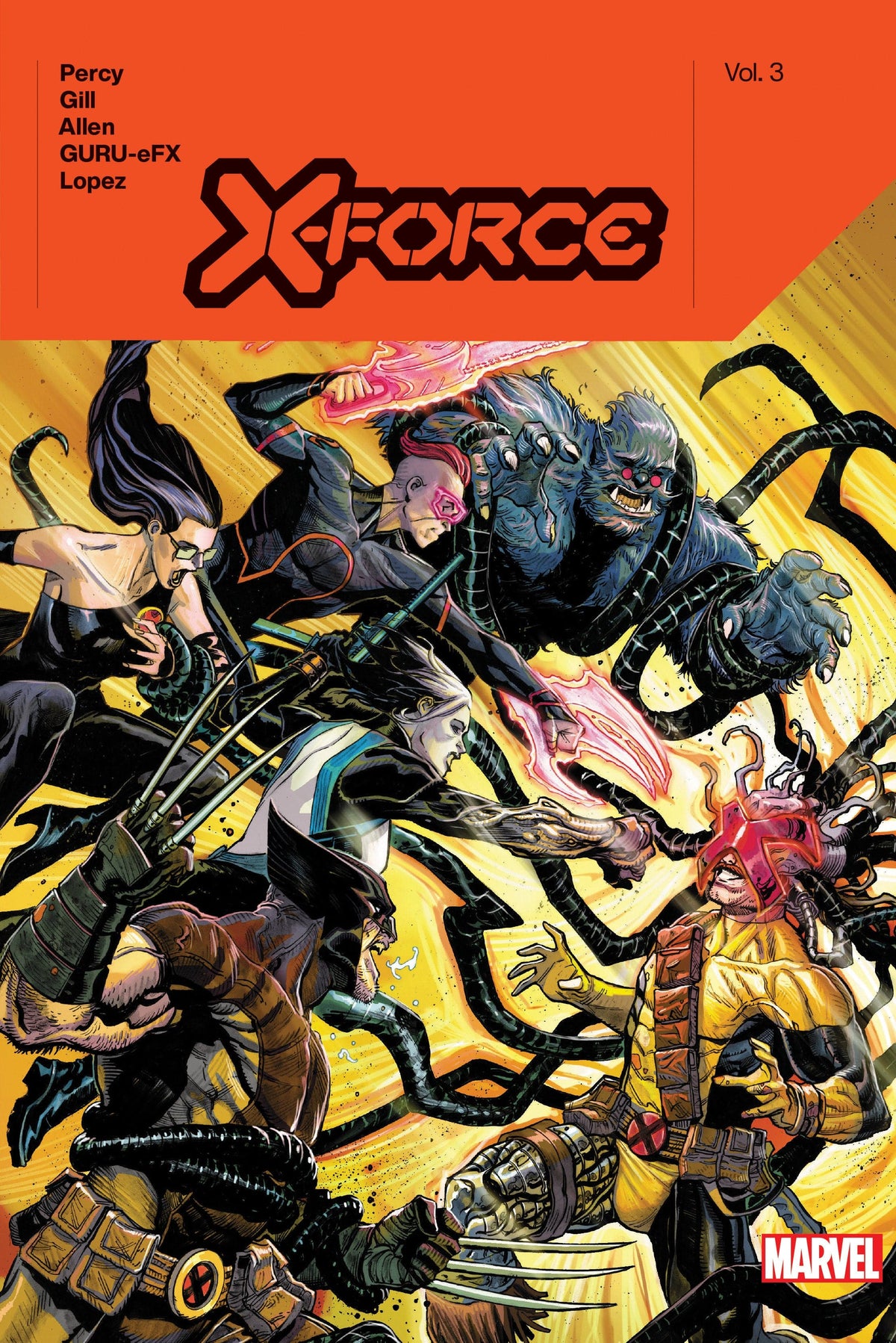 Marvel Graphic Novel X-Force By Benjamin Percy Vol. 3 9781302955892 PRH-9781302955892