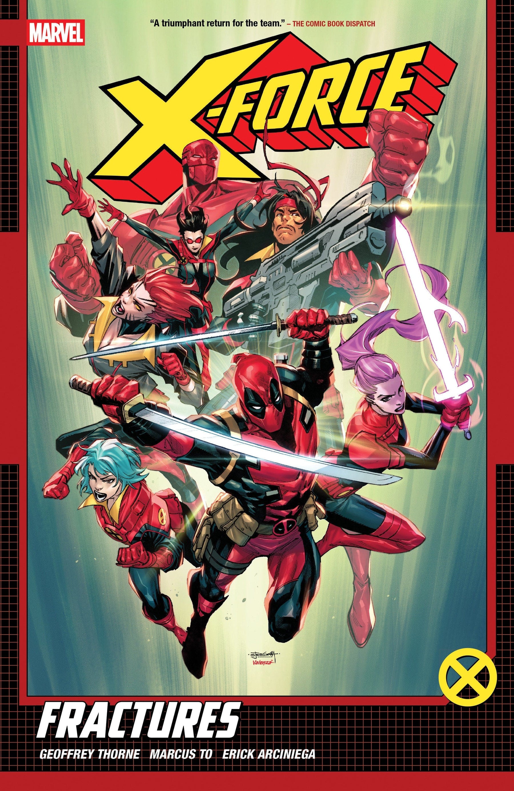 Marvel Graphic Novel X-Force by Geoffrey Thorne Vol. 1: Fractures 9781302959340 PRH-9781302959340