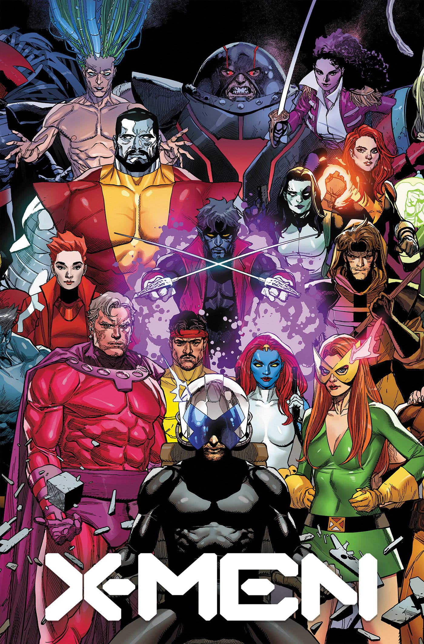 Marvel Graphic Novel X-Men: Age Of Krakoa By Kieron Gillen Omnibus Leinil Yu Cover HC 9781302966706 PRH-9781302966706
