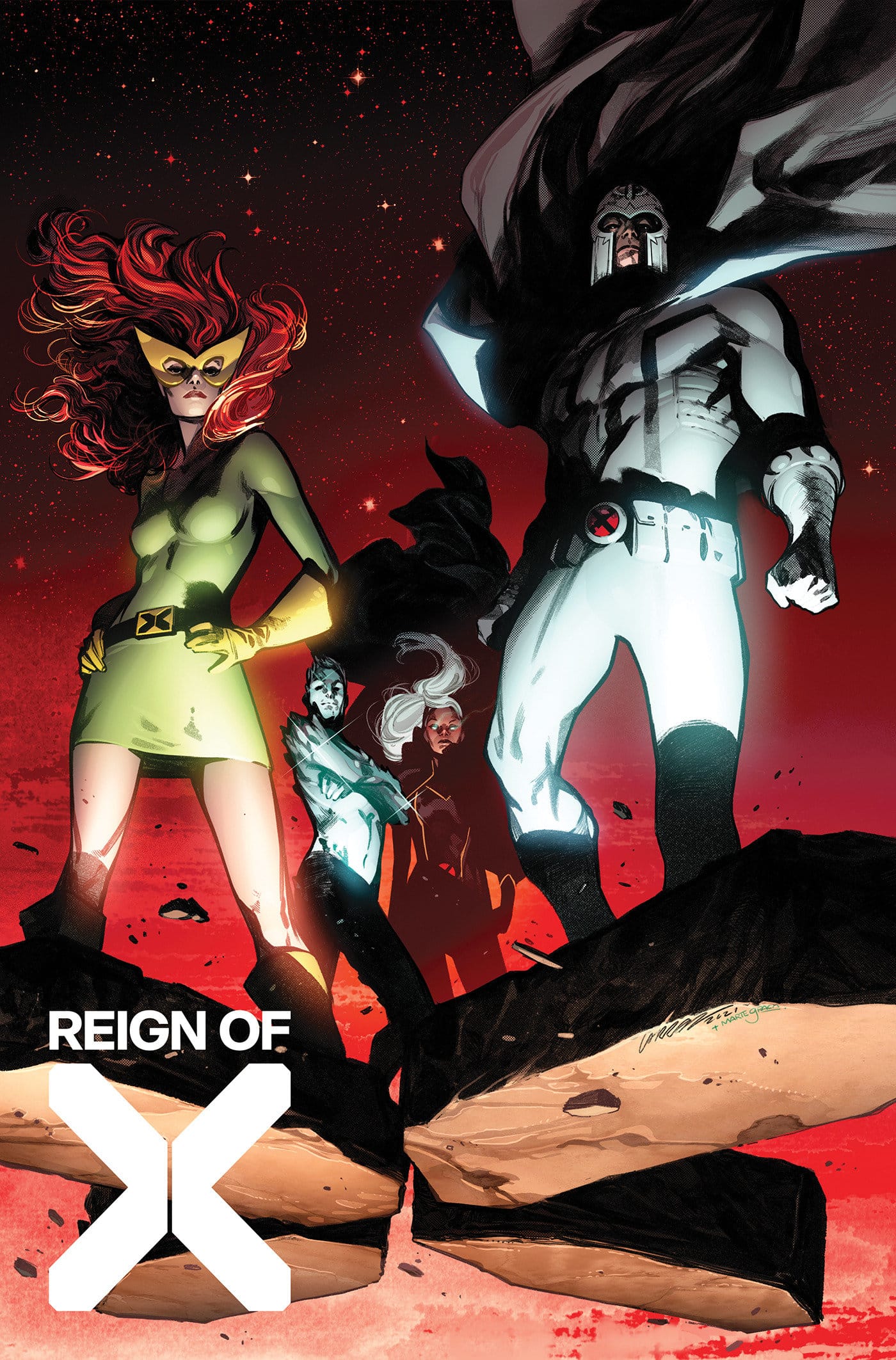 Marvel Graphic Novel X-Men: Age Of Krakoa - Reign Of X Omnibus Vol. 2 Pepe Larraz Cover [DM Only] HC (Release Date: 02/16/2027) 9781302971823 PRH- 9798895614211