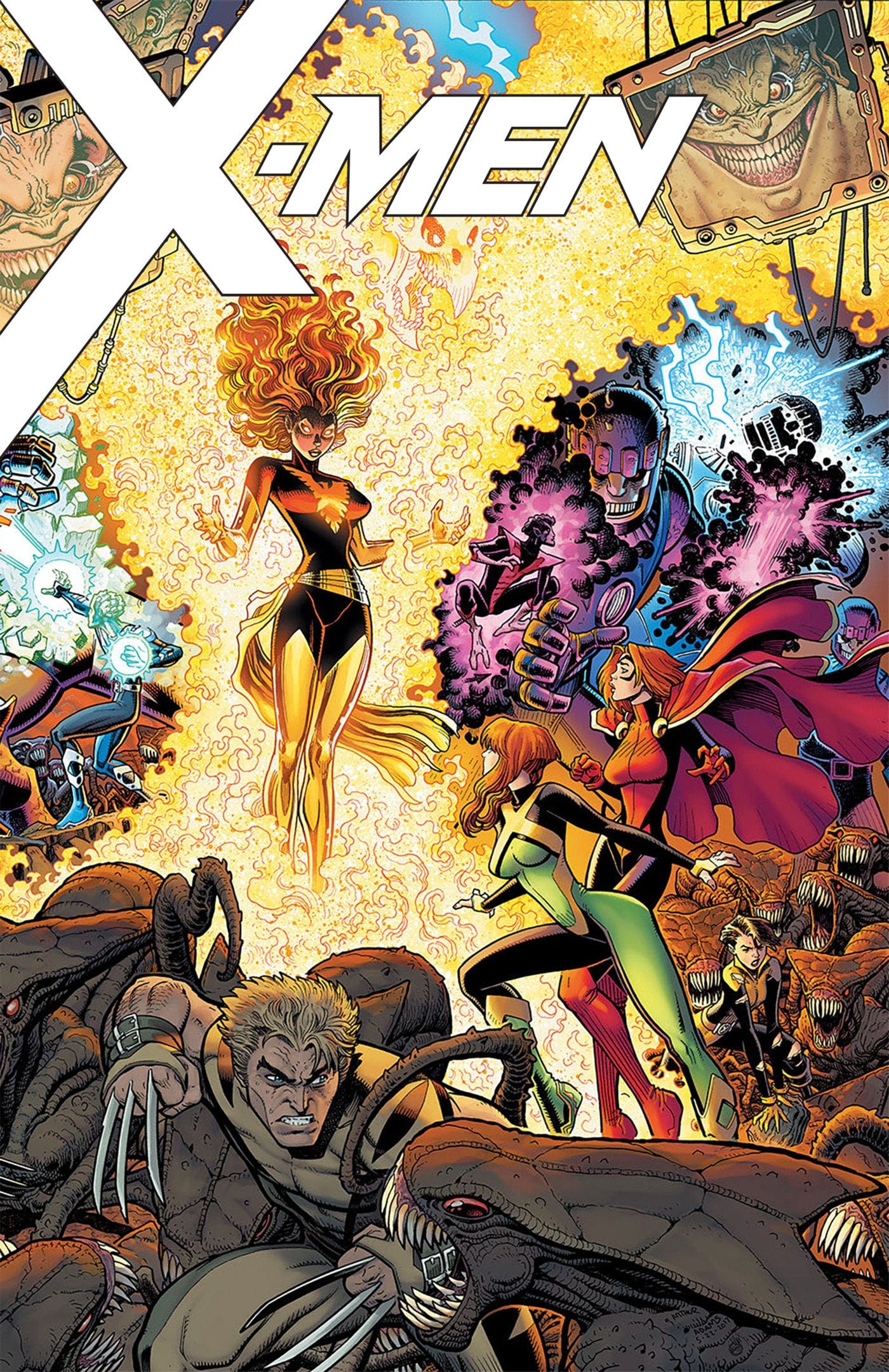 Marvel Graphic Novel X-MEN BY MARC GUGGENHEIM OMNIBUS ARTHUR ADAMS COVER [DM ONLY] 9781302966171 PRH-9781302966171