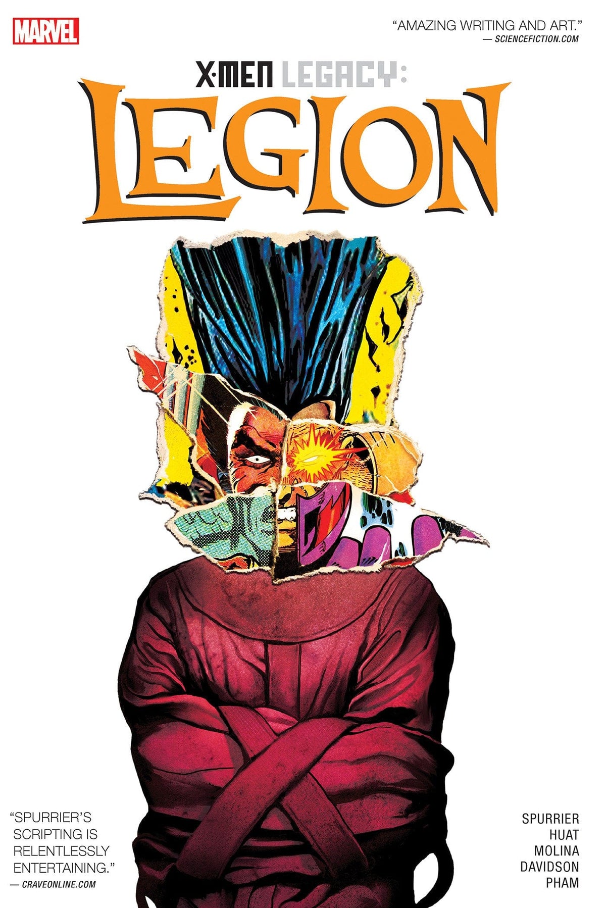Marvel Graphic Novel X-Men Legacy: Legion Omnibus Mike Del Mundo Cover [New Printing] 9781302969950 PRH-9781302969950