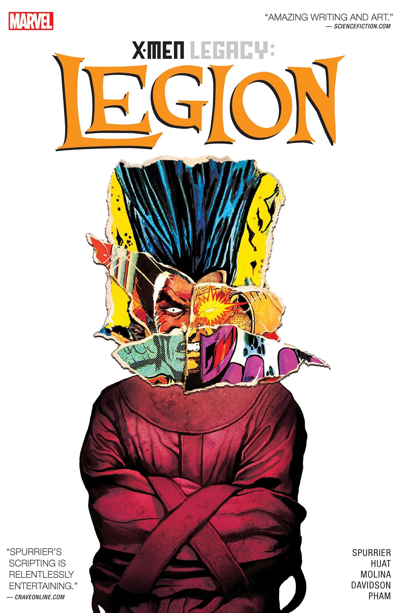 Marvel Graphic Novel X-Men Legacy: Legion Omnibus Mike Del Mundo Cover [New Printing] 9781302969950 PRH-9781302969950