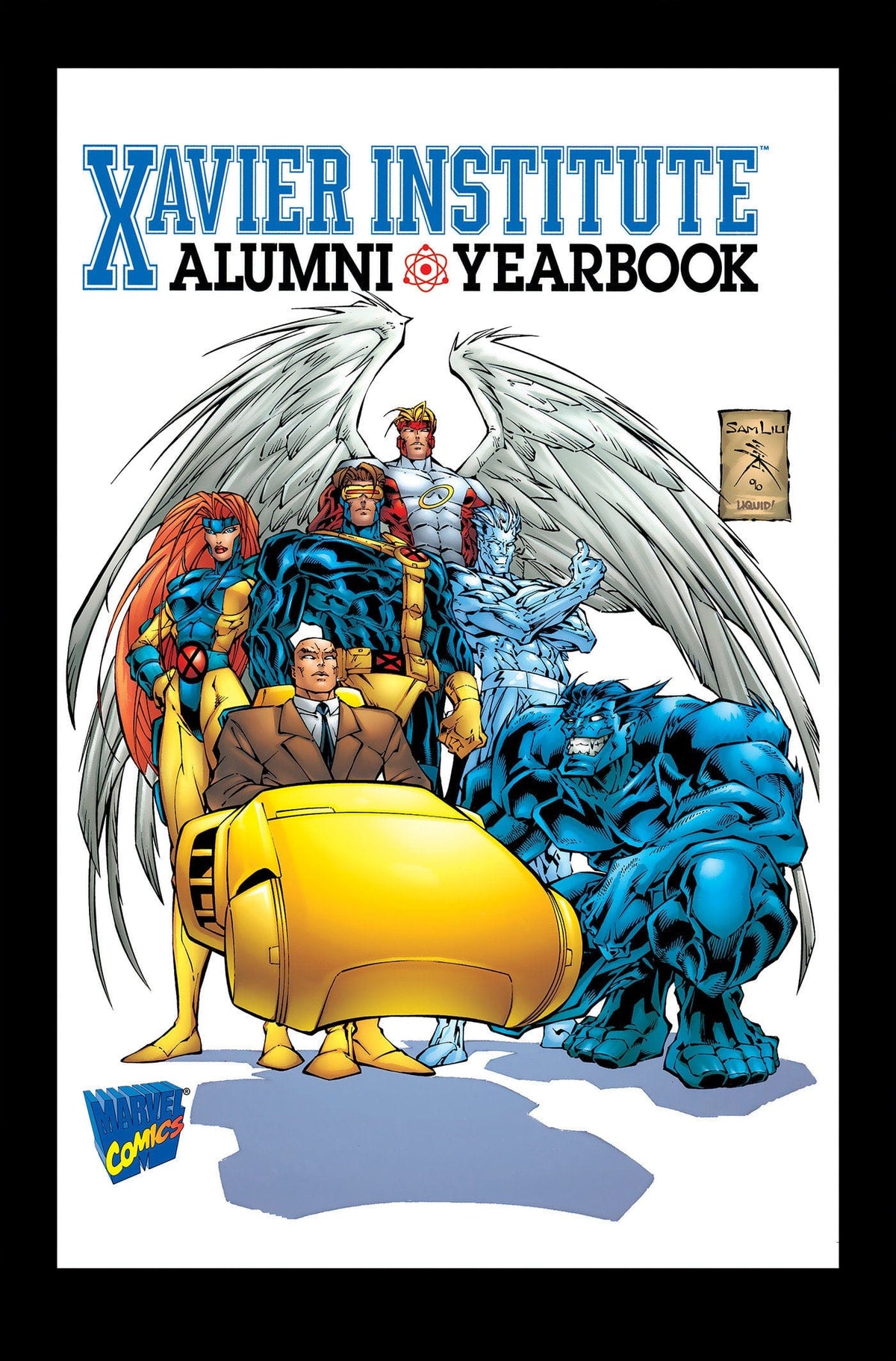 Marvel Graphic Novel X-Men: Road To Onslaught Omnibus Vol. 2 Sam Liu Cover [DM Only] HC 9781302965495 PRH-9781302965495