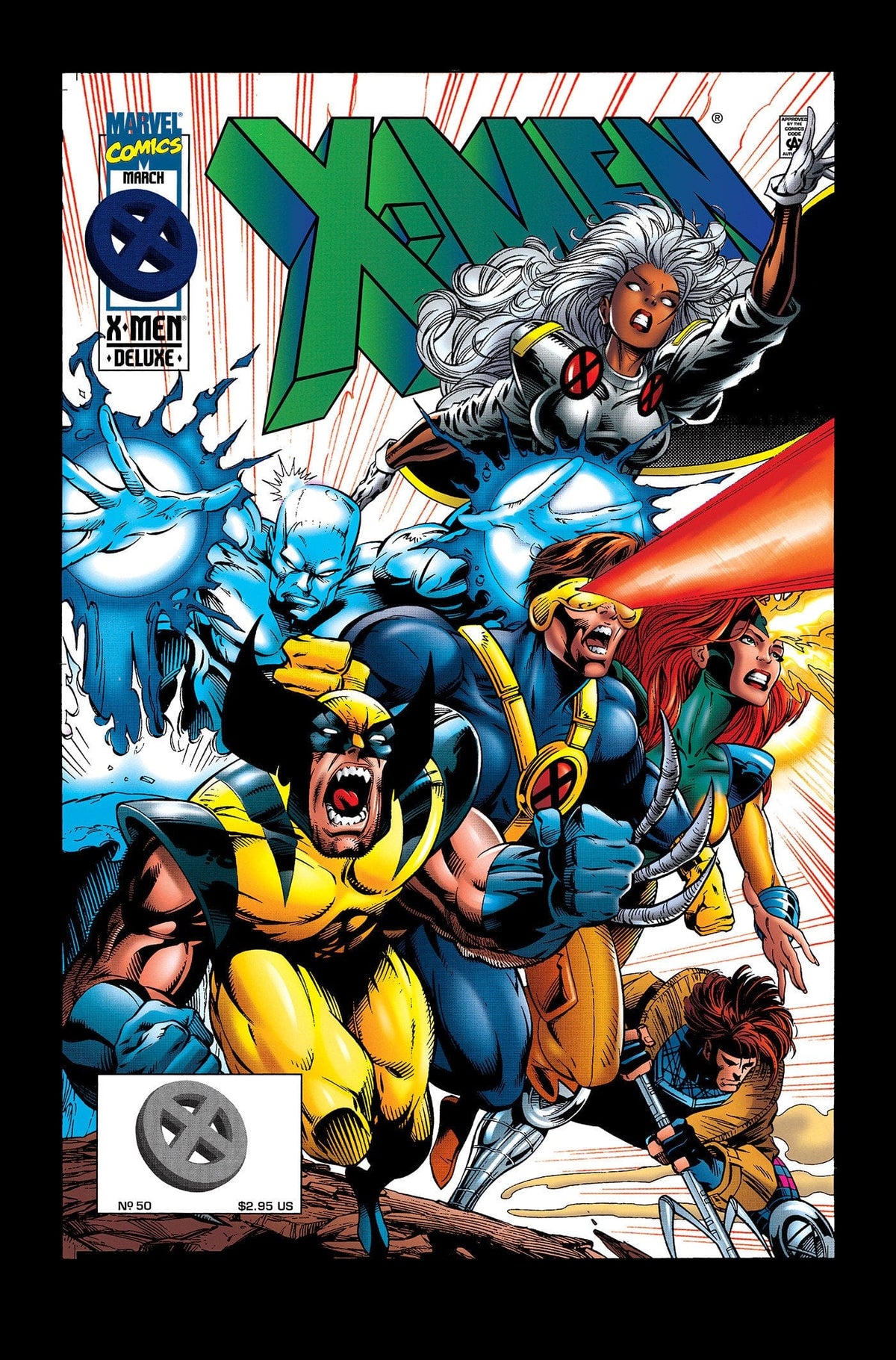 Marvel Graphic Novel X-Men: Road To Onslaught Omnibus Vol. 2 Steve Geiger Cover HC 9781302965488 PRH-9781302965488