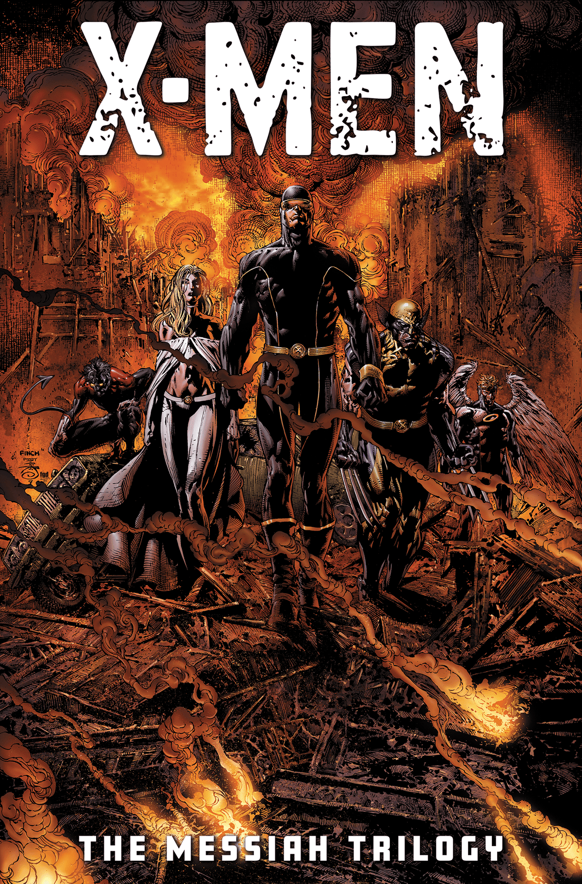 Marvel Graphic Novel X-Men: The Messiah Trilogy Omnibus David Finch Cover 9781302966737 PRH-9781302966737