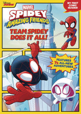 Marvel Press Books > Kids SPIDEY & HIS AMAZING FRIENDS TEAM SPIDEY DOES IT ALL 9781368076074 DEC211724
