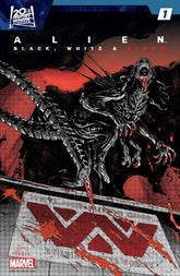 Marvel PRH Comic Books ALIEN BLACK WHITE BLOOD #1 75960620775600111 NOV230607