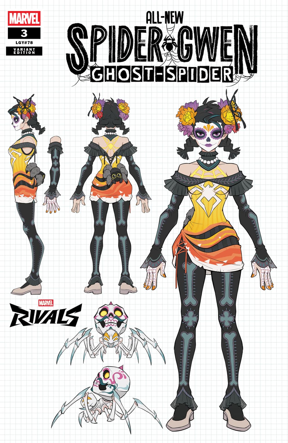 Marvel PRH Comic Books ALL-NEW SPIDER-GWEN: THE GHOST-SPIDER #3 NETEASE GAMES MARVEL RIVALS VAR 75960621343600341 PRH-75960621343600341