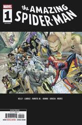 Marvel PRH Comic Books AMAZING SPIDER-MAN #1 PEPE LARRAZ 2ND PRINTING VARIANT 75960621001500112 PRH-75960621001500112
