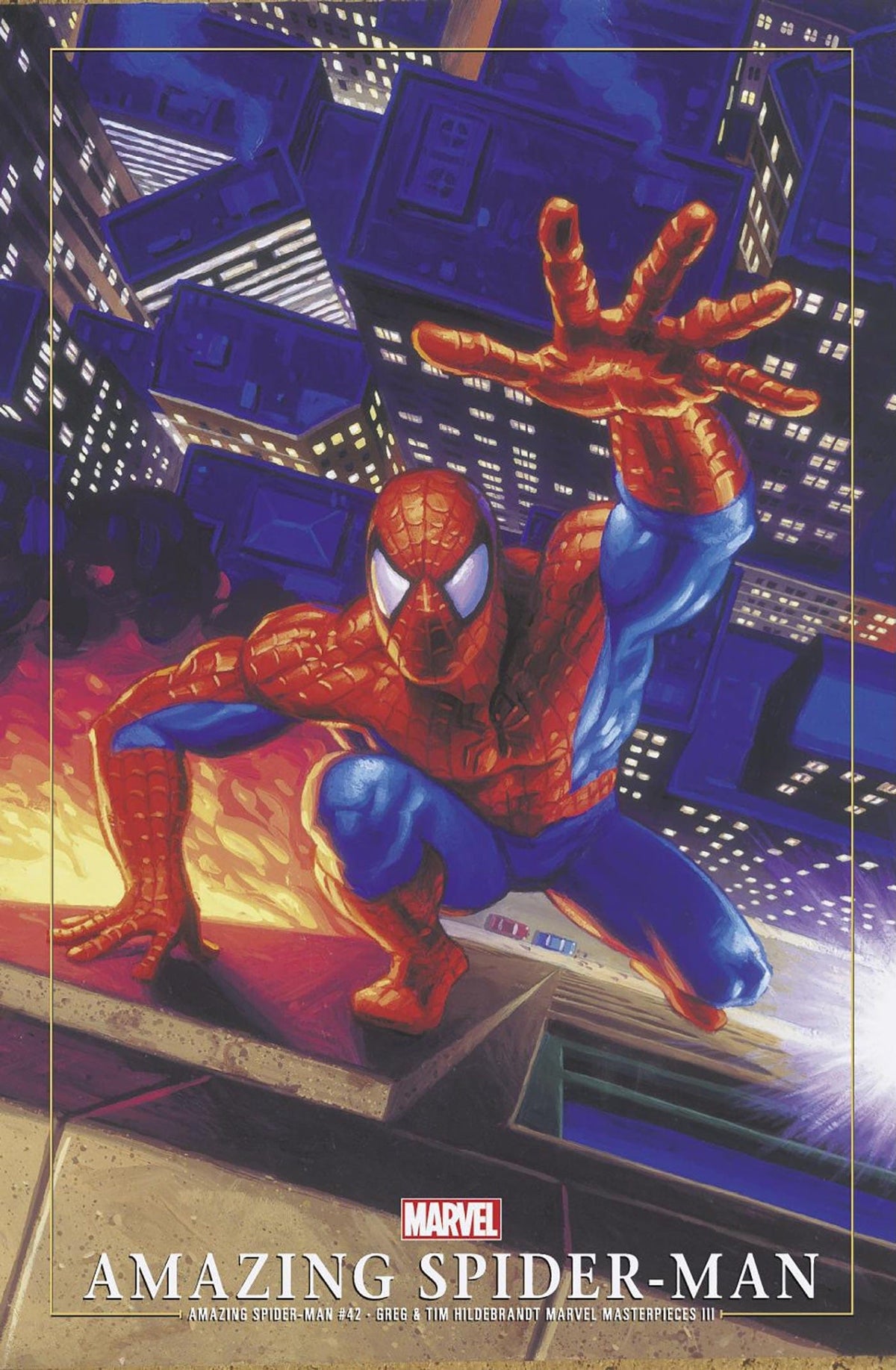 Marvel PRH Comic Books AMAZING SPIDER-MAN #42 HILDEBRANDT MASTERPIECES III VAR 75960620200304231 NOV230478