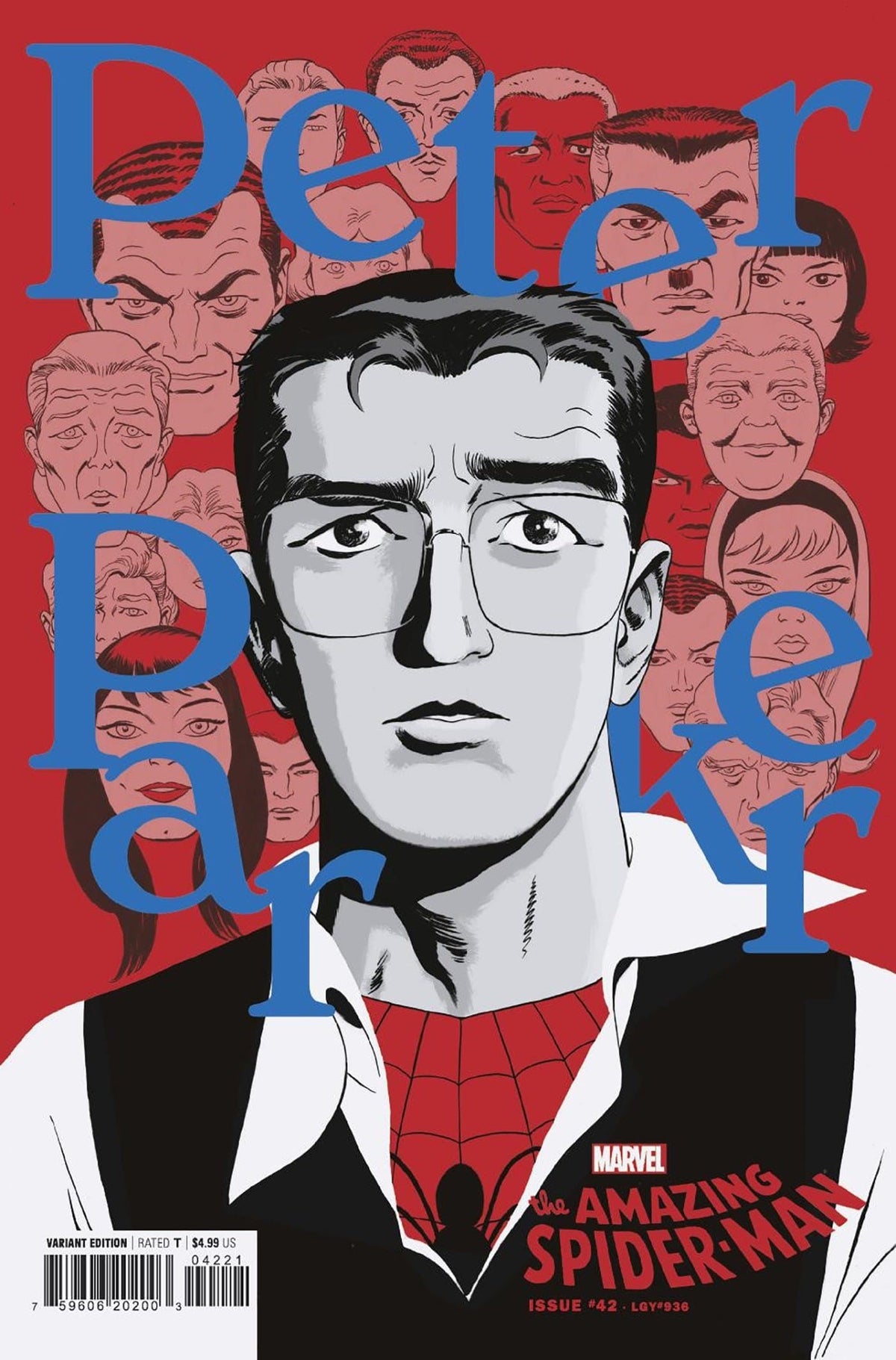 AMAZING SPIDER-MAN #42 TBD ARTIST PETER PARKERVERSE VAR