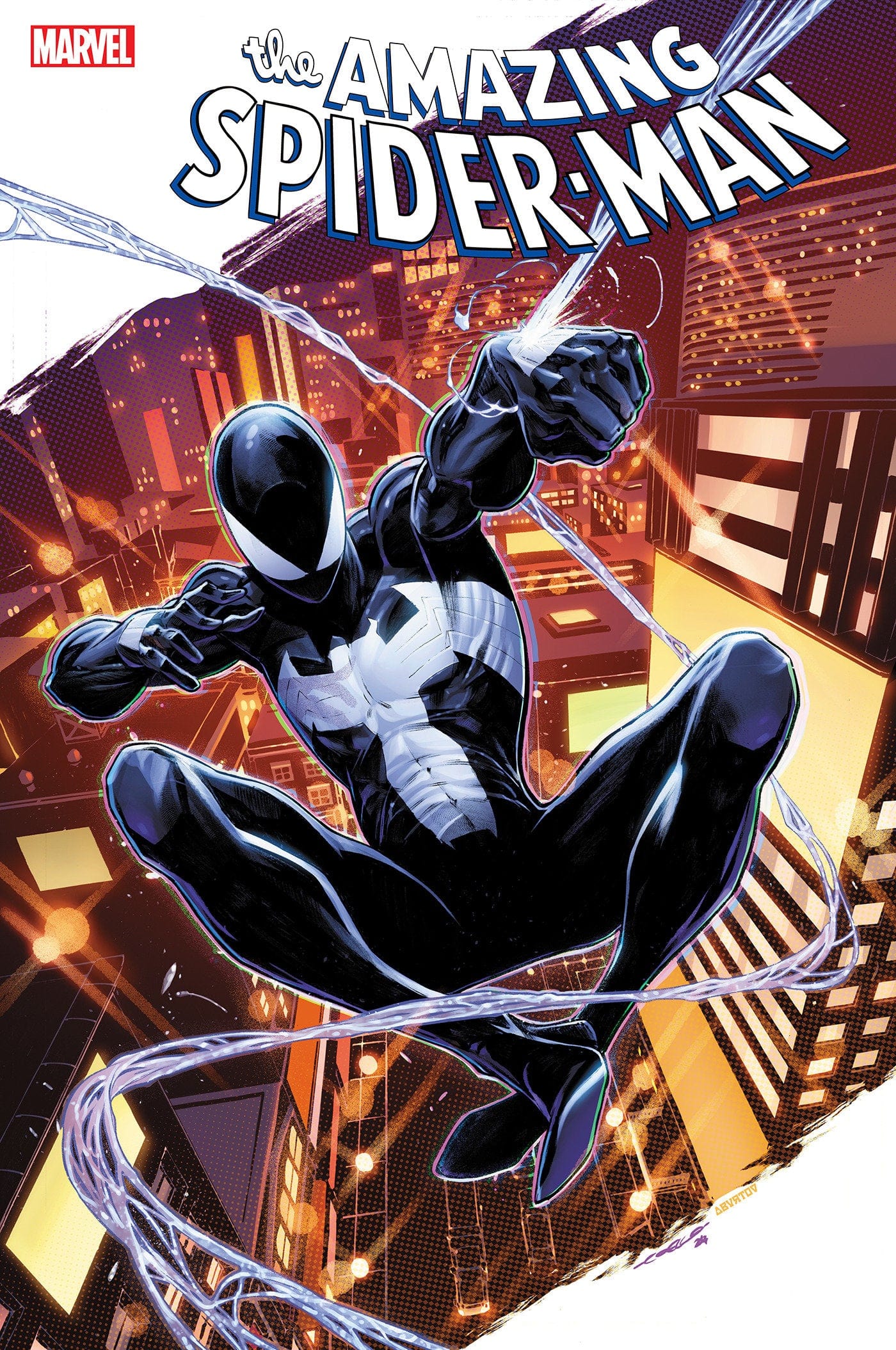 AMAZING SPIDER-MAN #50 IBAN COELLO BLACK COSTUME VAR