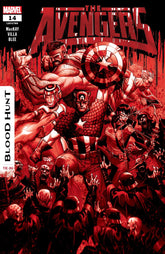 Marvel PRH Comic Books AVENGERS #14 JOSHUA CASSARA BLOOD SOAKED 2ND PTG VAR 75960620426701412 MAR248374