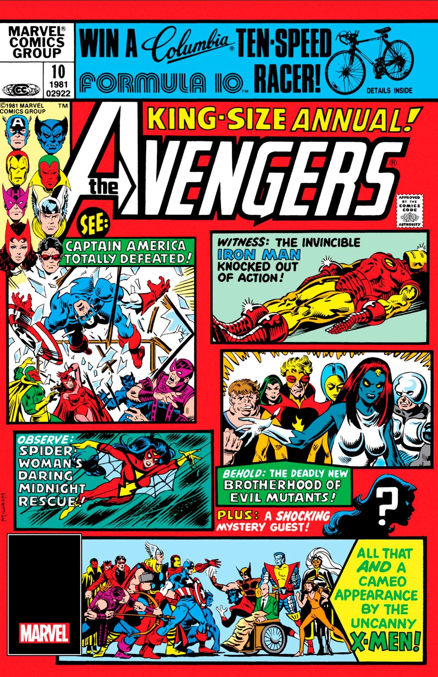 AVENGERS ANNUAL #10 FACSIMILE ED