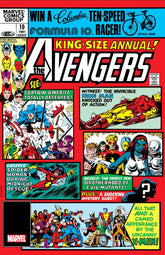 MARVEL PRH Comic Books AVENGERS ANNUAL #10 FACSIMILE ED FOIL VAR 75960620937801021 MAR240779