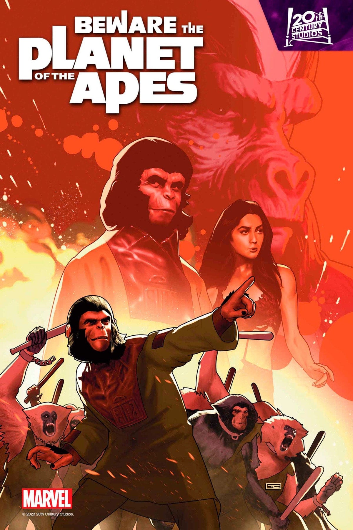 MARVEL PRH Comic Books BEWARE THE PLANET OF THE APES #4 75960620822700411 FEB240785