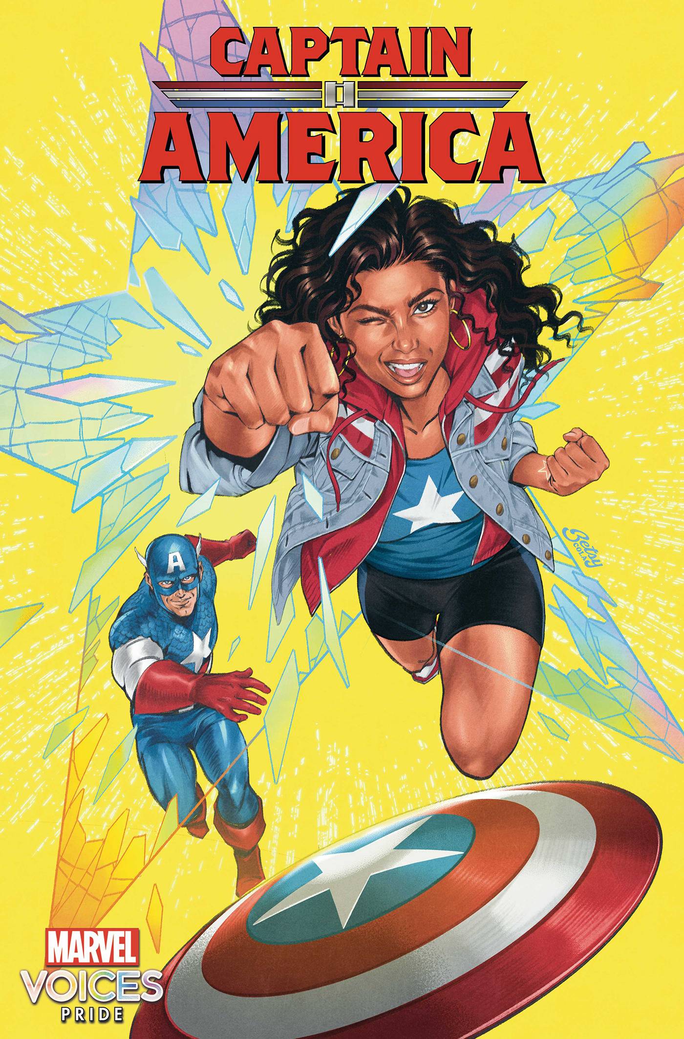 CAPTAIN AMERICA #10 BETSY COLA PRIDE ALLIES VAR