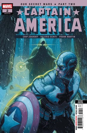 Marvel PRH Comic Books CAPTAIN AMERICA #2 BEN HARVEY 2ND PRINTING VARIANT 75960621146300212 PRH-75960621146300212