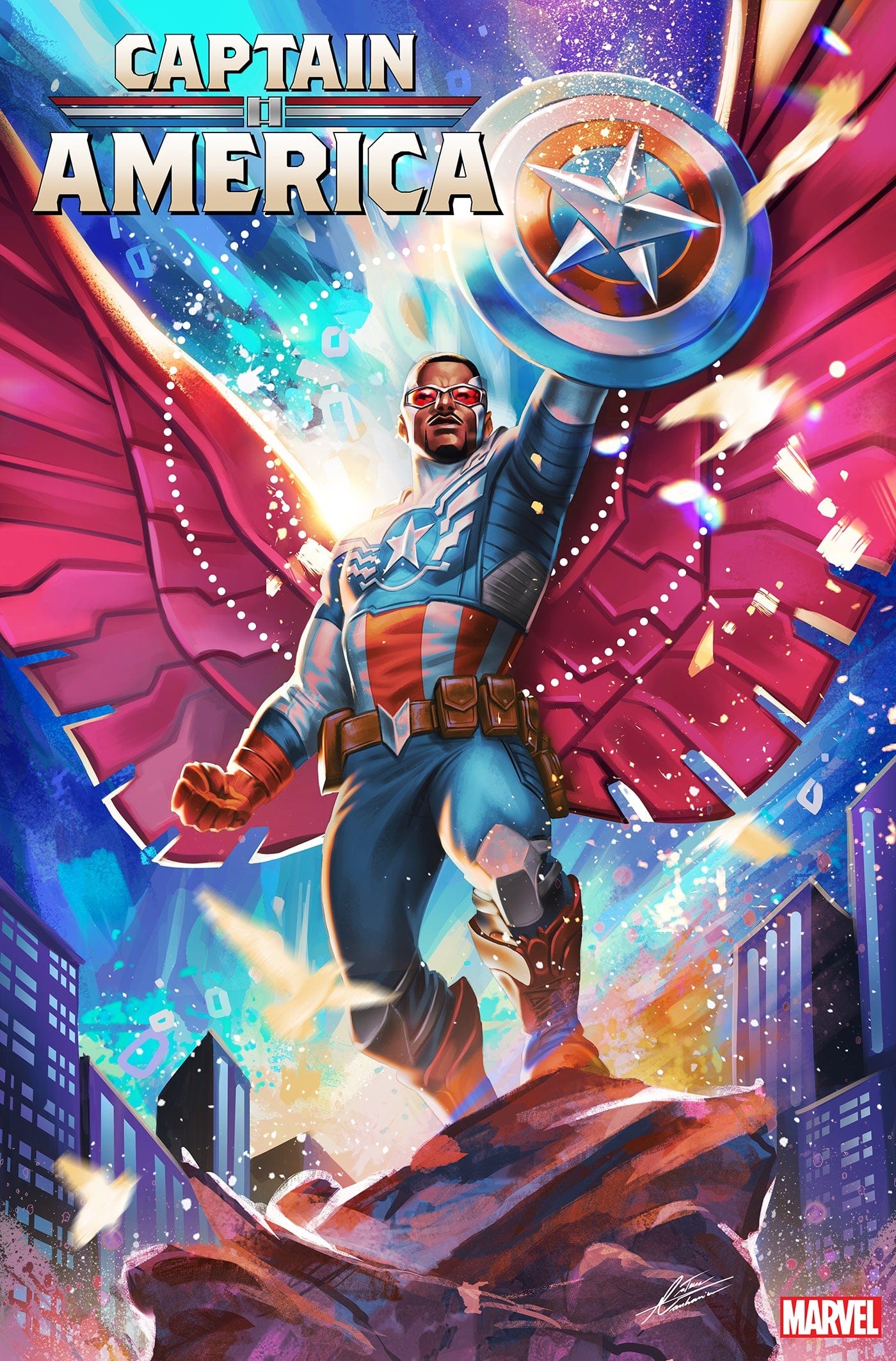 CAPTAIN AMERICA #6 MATEUS MANHANINI BLACK HISTORY MONTH VAR