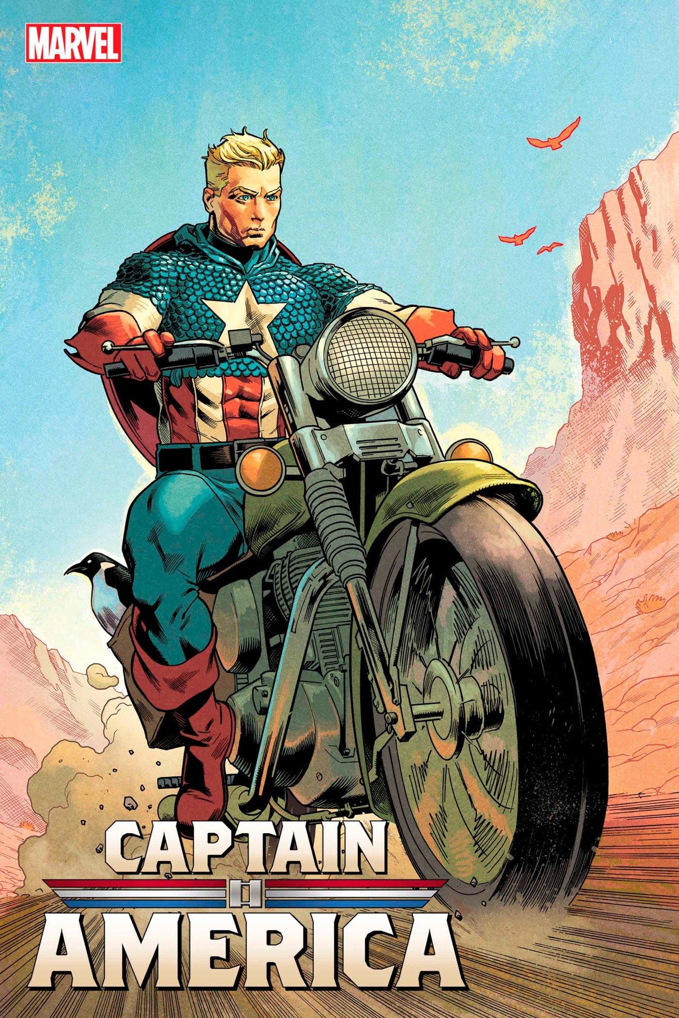 CAPTAIN AMERICA #9 MIKE HAWTHORNE VAR