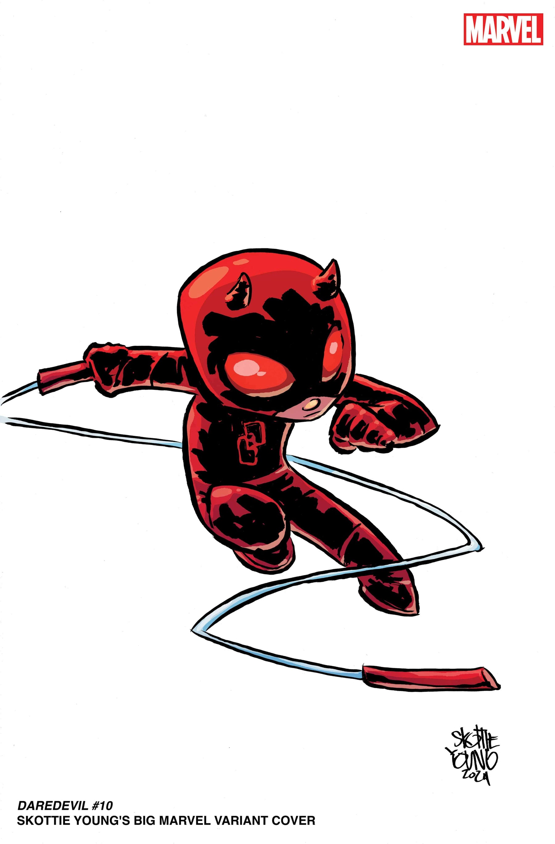 DAREDEVIL #10 SKOTTIE YOUNG BIG MARVEL VAR