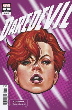MARVEL PRH Comic Books DAREDEVIL #7 MARK BROOKS HEADSHOT VAR 75960620531800721 JAN240745