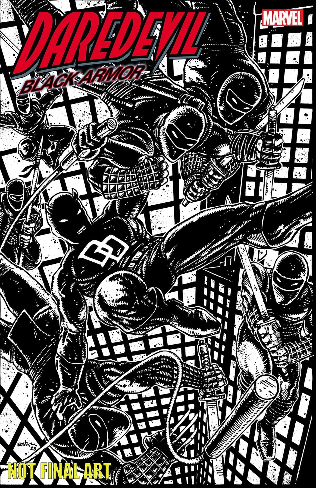 Marvel PRH Comic Books DAREDEVIL BLACK ARMOR #3 KEVIN EASTMAN VAR 75960620595000321 NOV230528