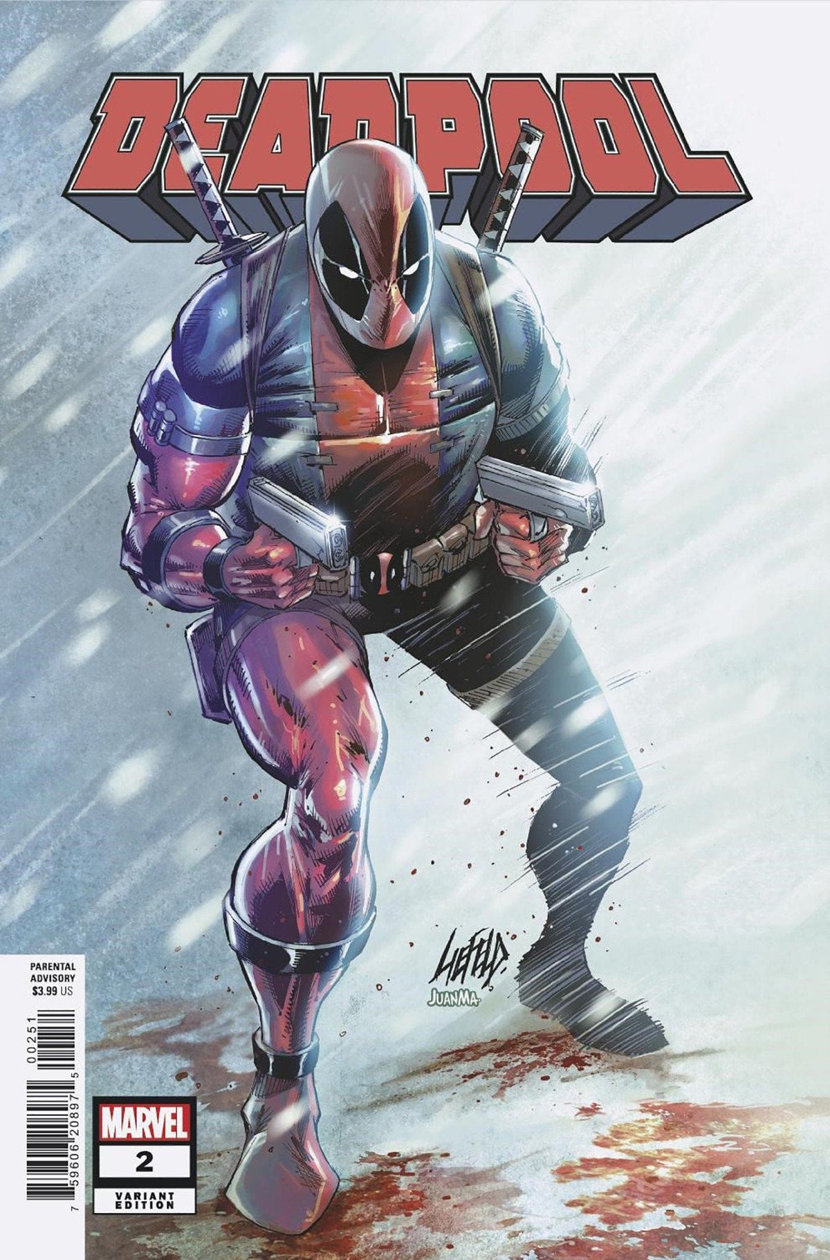 MARVEL PRH Comic Books DEADPOOL #2 ROB LIEFELD VAR 75960620897500251 MAR240646