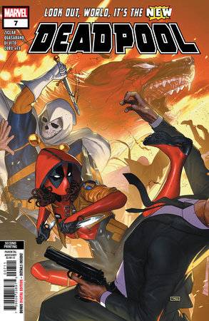 Marvel PRH Comic Books DEADPOOL #7 TAURIN CLARKE VAR 2ND PTG 75960620897500712 AUG248685