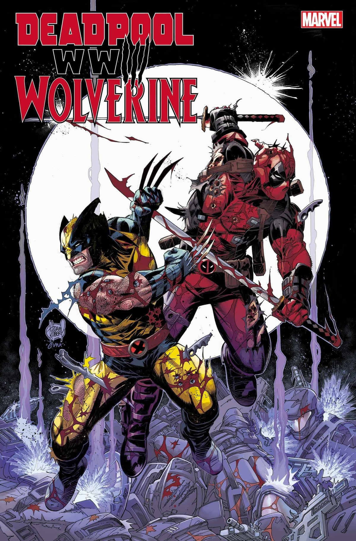 MARVEL PRH Comic Books DEADPOOL WOLVERINE WWIII #1 75960620648300111 MAR240603