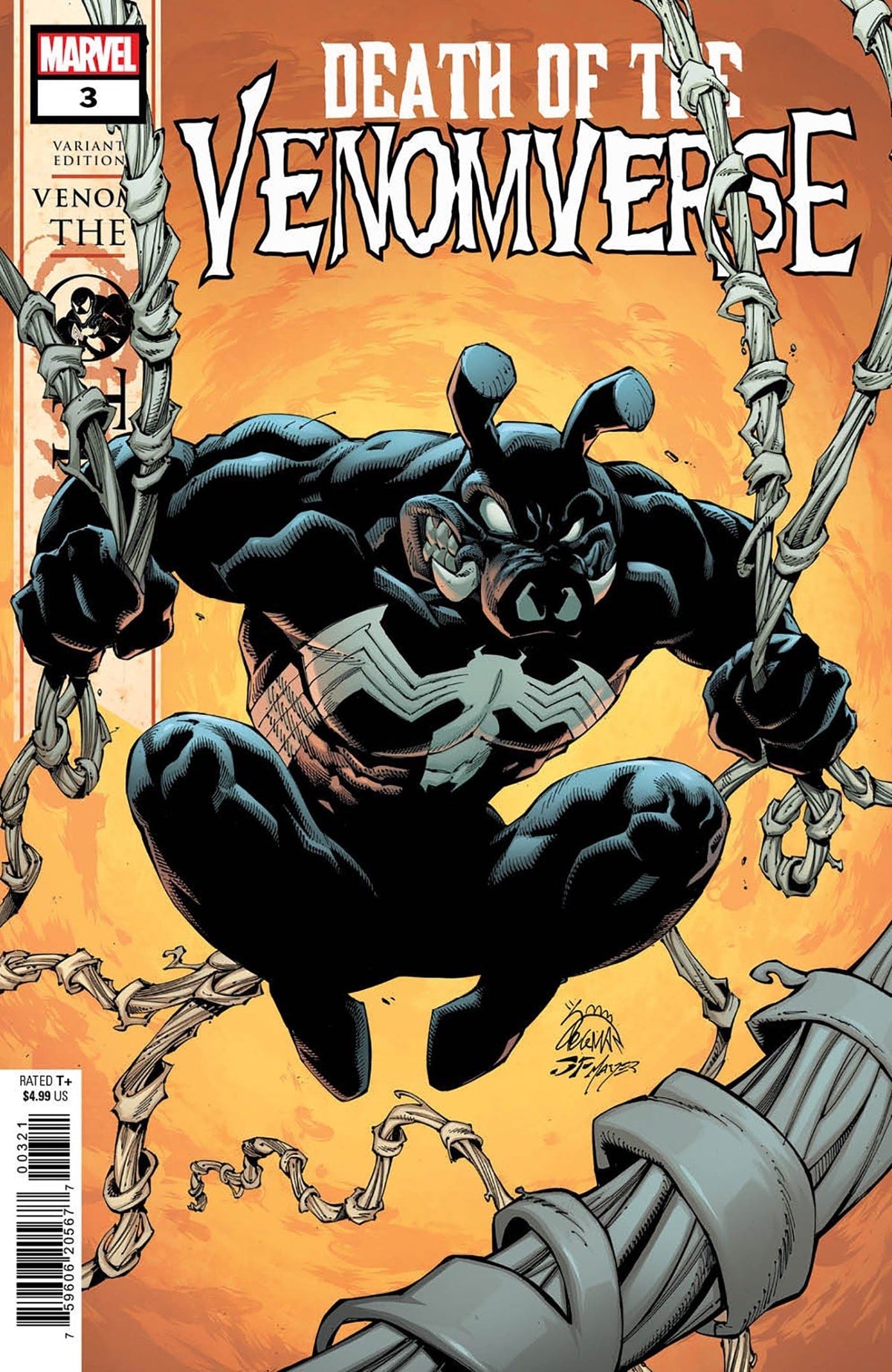 MARVEL PRH Comic Books DEATH OF VENOMVERSE #3 (OF 5) RYAN STEGMAN VENOM OTHER VAR 75960620567700321 JUN230864