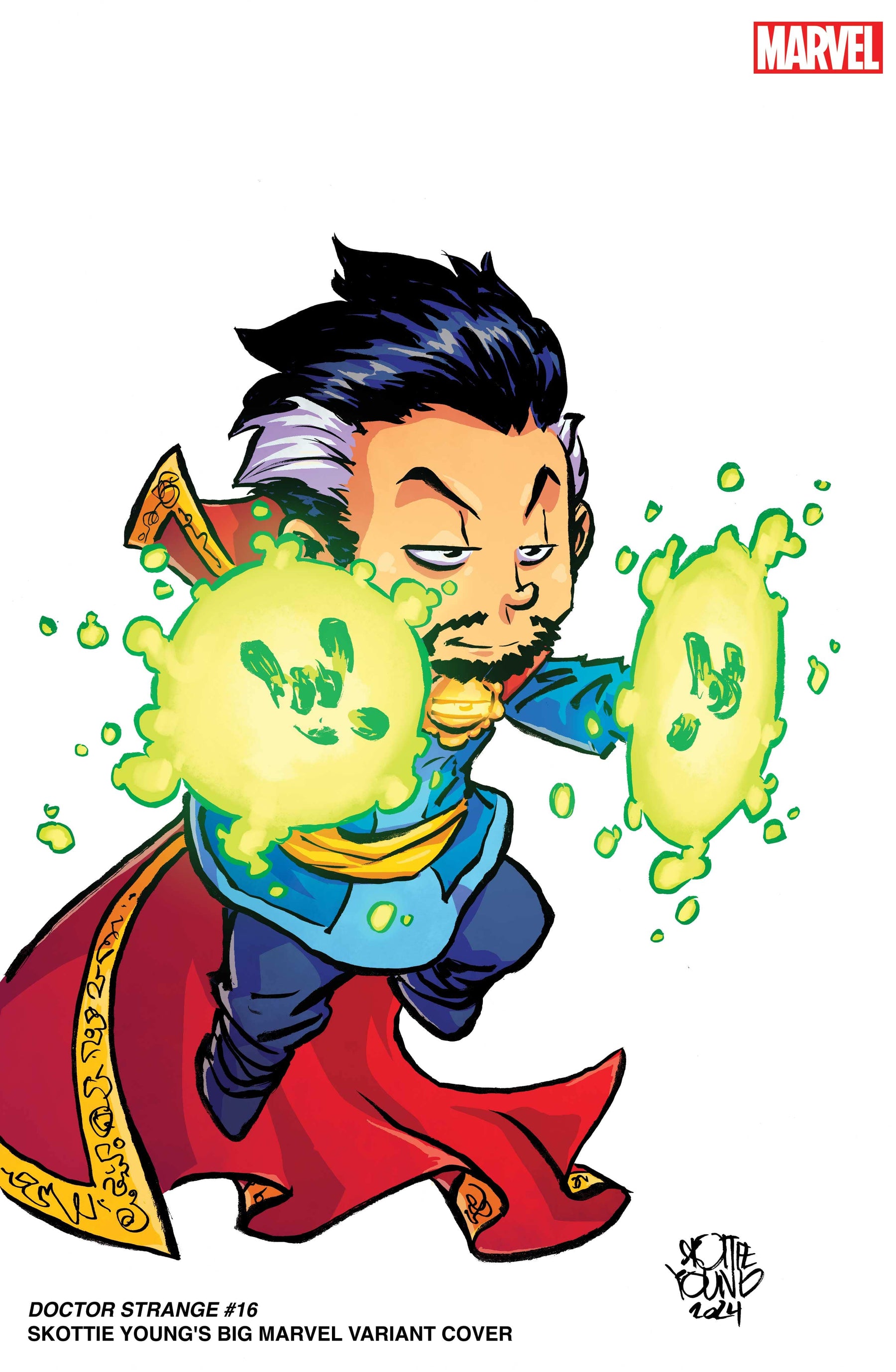 DOCTOR STRANGE #16 SKOTTIE YOUNG BIG MARVEL VAR