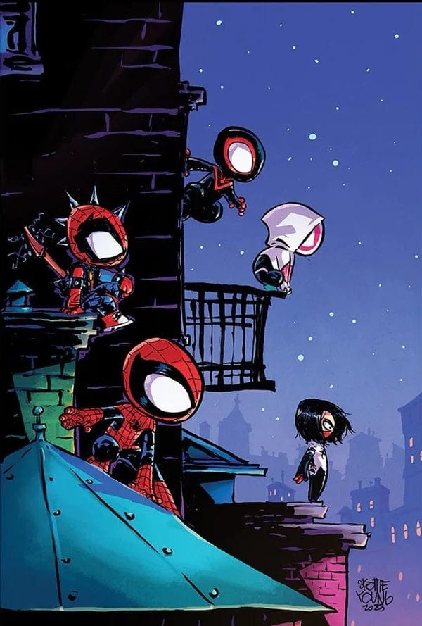 Marvel PRH Comic Books EDGE OF SPIDER-VERSE #1 SKOTTIE YOUNG VAR 75960620826500131 SEP238628