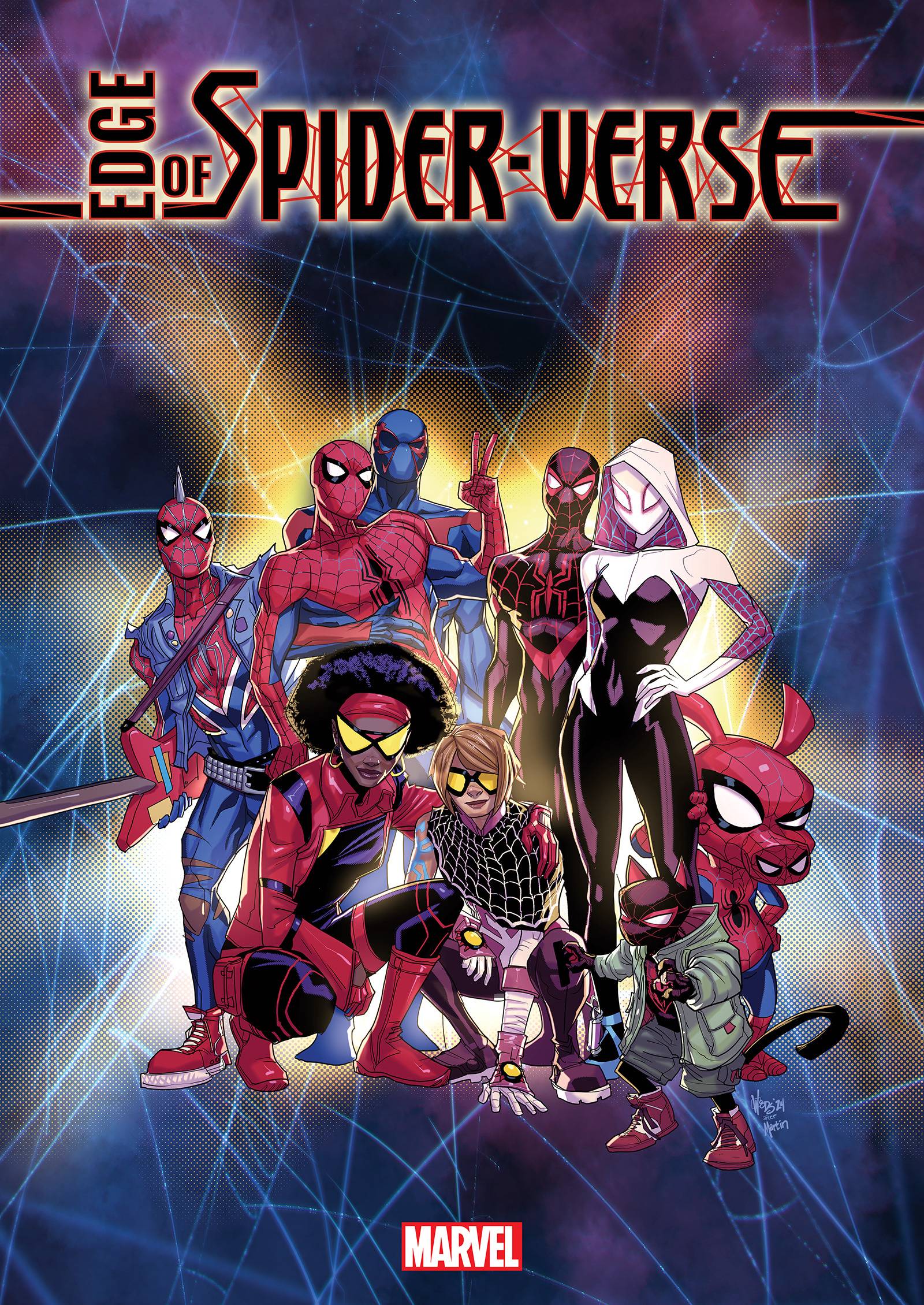 EDGE OF SPIDER-VERSE #4 PETE WOODS HOMAGE VAR