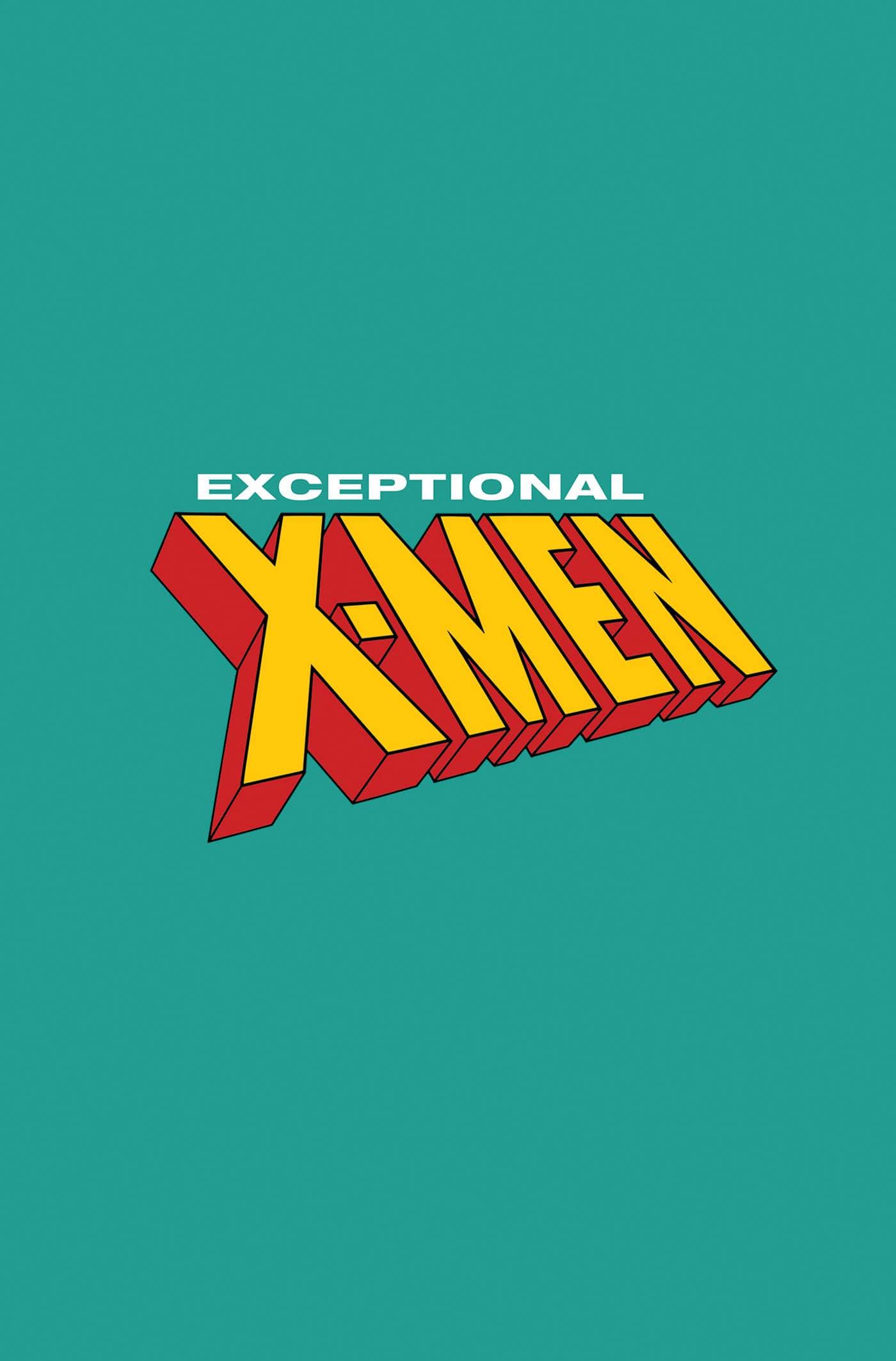 EXCEPTIONAL X-MEN #1 LOGO VARIANT