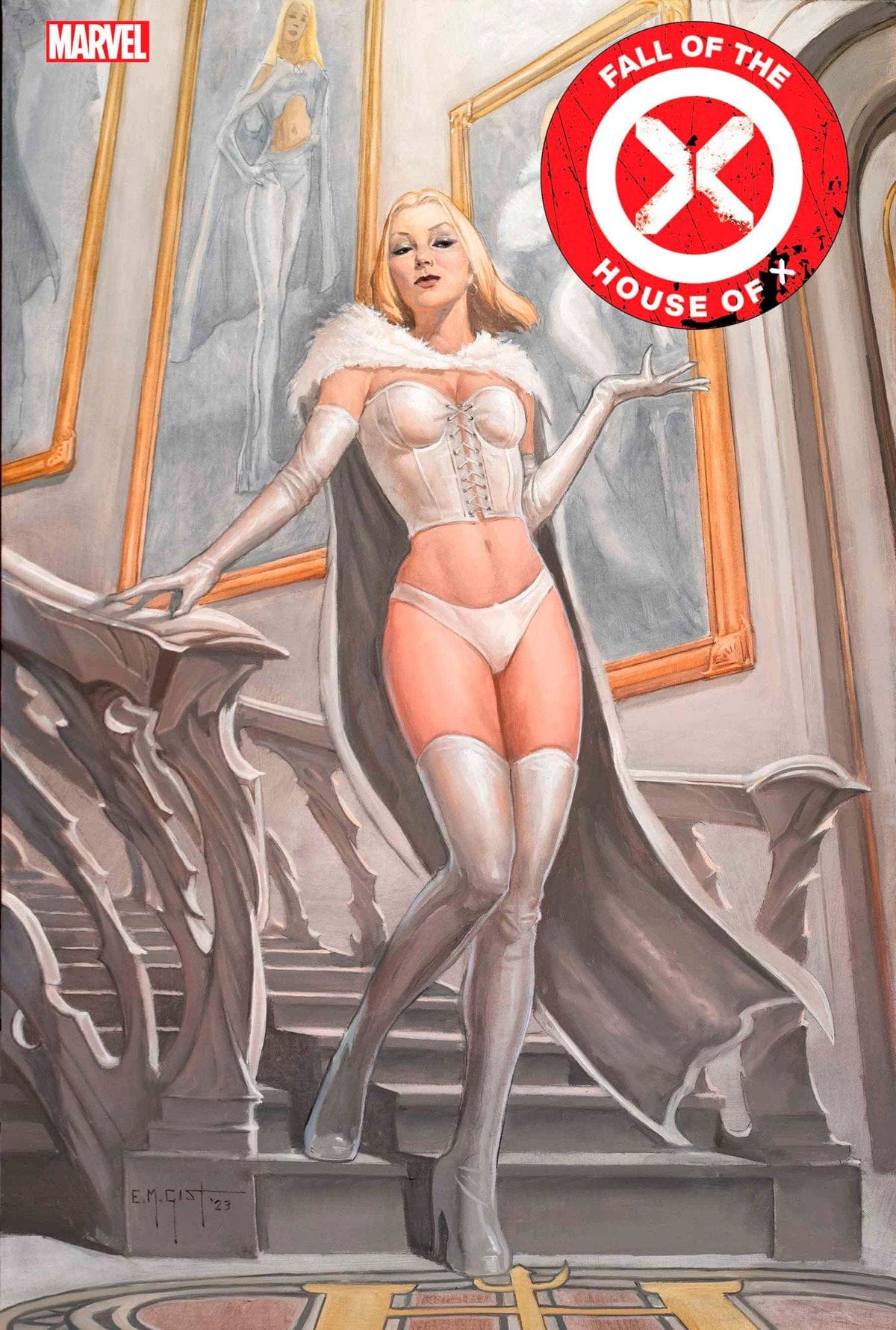 FALL OF THE HOUSE OF X #4 EM GIST EMMA FROST VAR