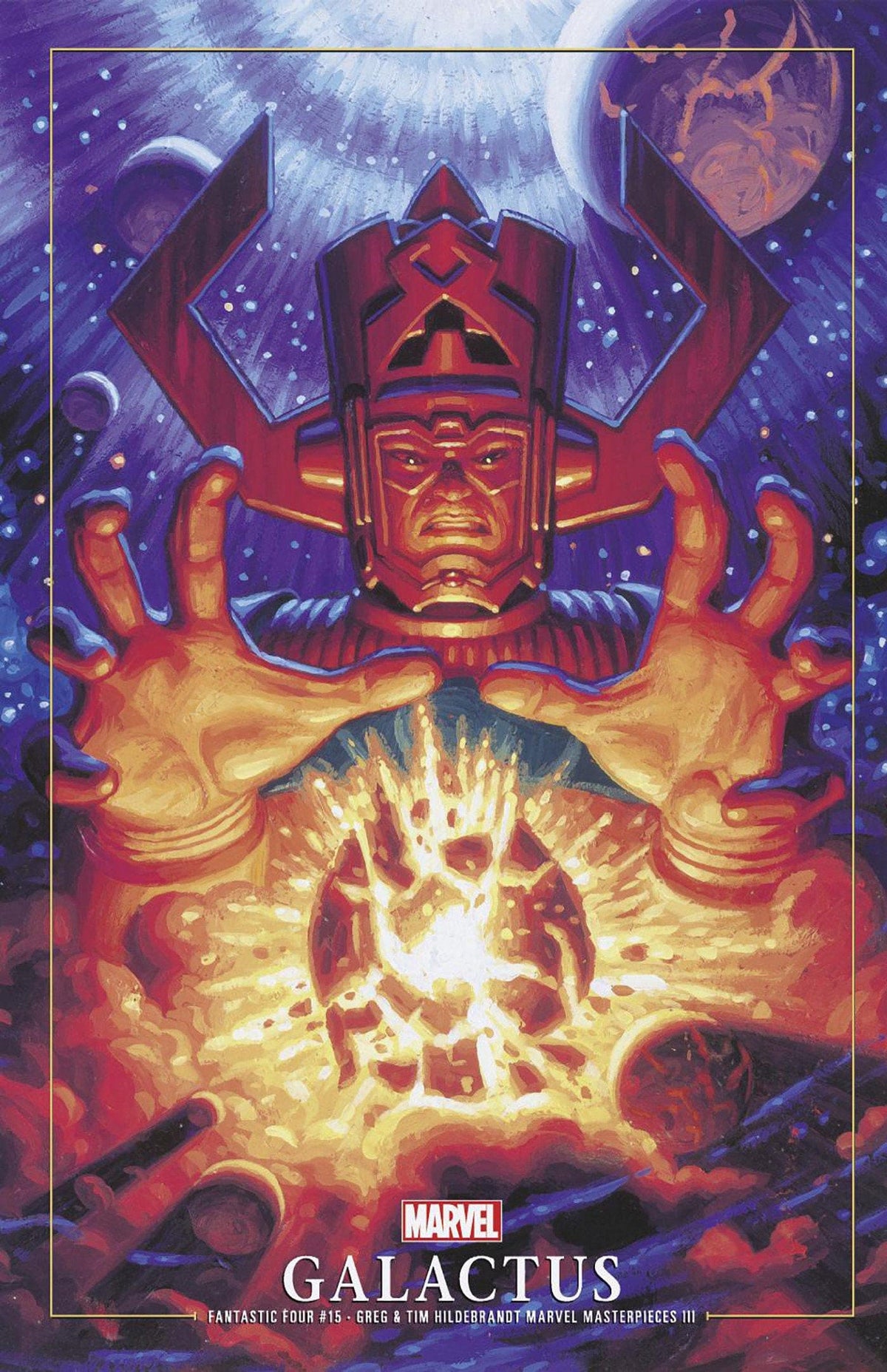 Marvel PRH Comic Books FANTASTIC FOUR #15 HILDEBRANDT GALACTUS MASTERPIECES III VAR 75960620289801521 OCT230784