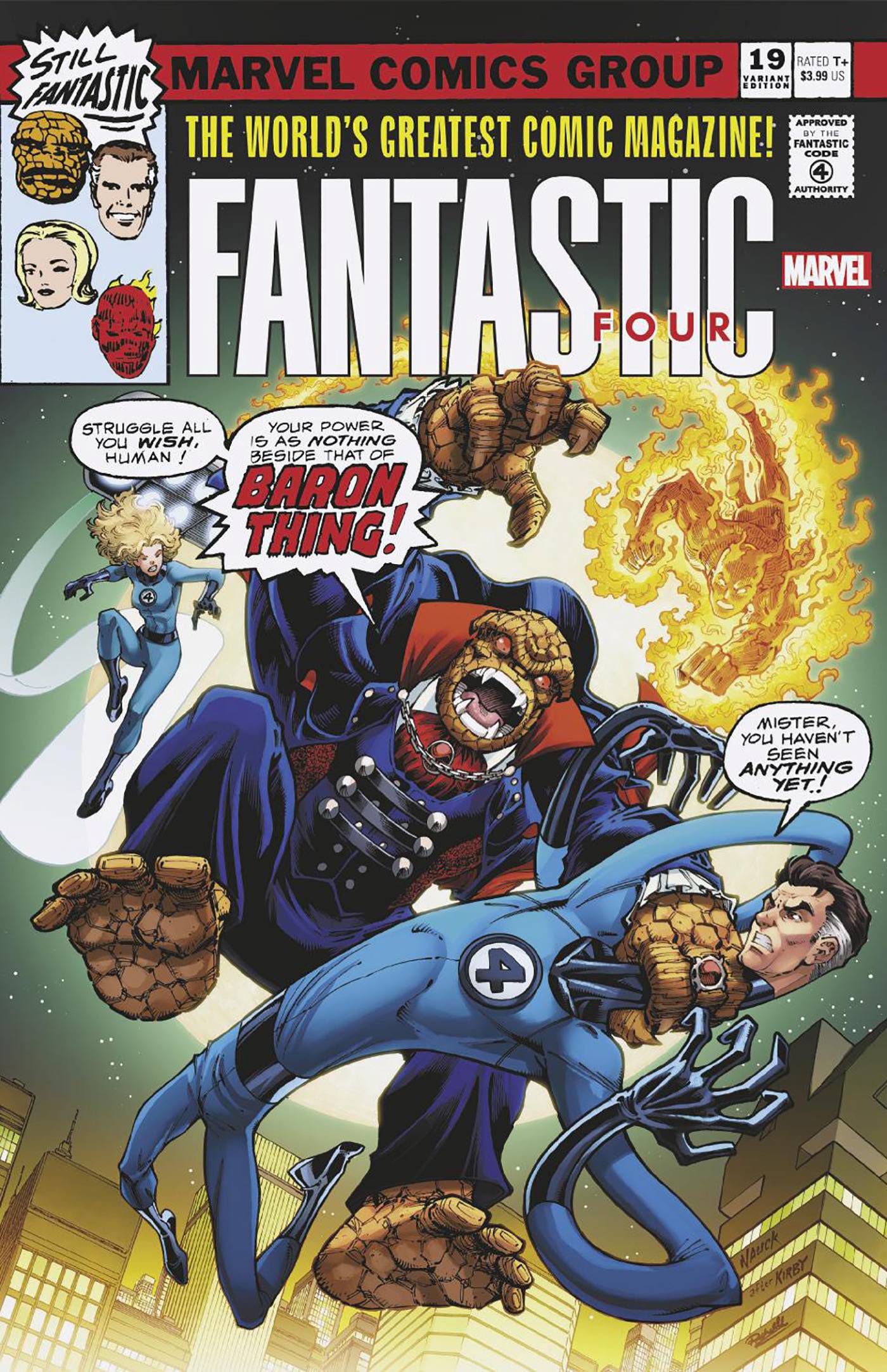 FANTASTIC FOUR #19 TODD NAUCK VAMPIRE VAR