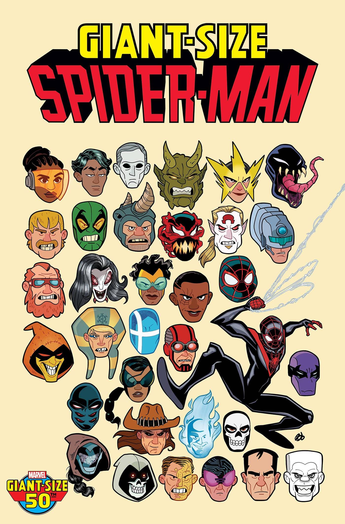 GIANT-SIZE SPIDER-MAN #1 DAVE BARDIN DEADLY FOES VAR