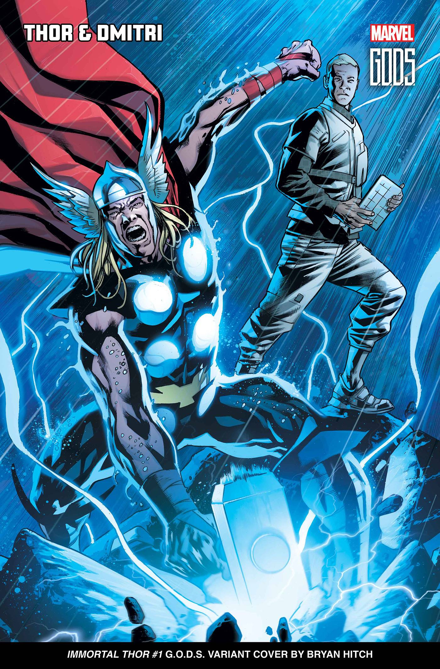 IMMORTAL THOR #1 BRYAN HITCH GODS VAR