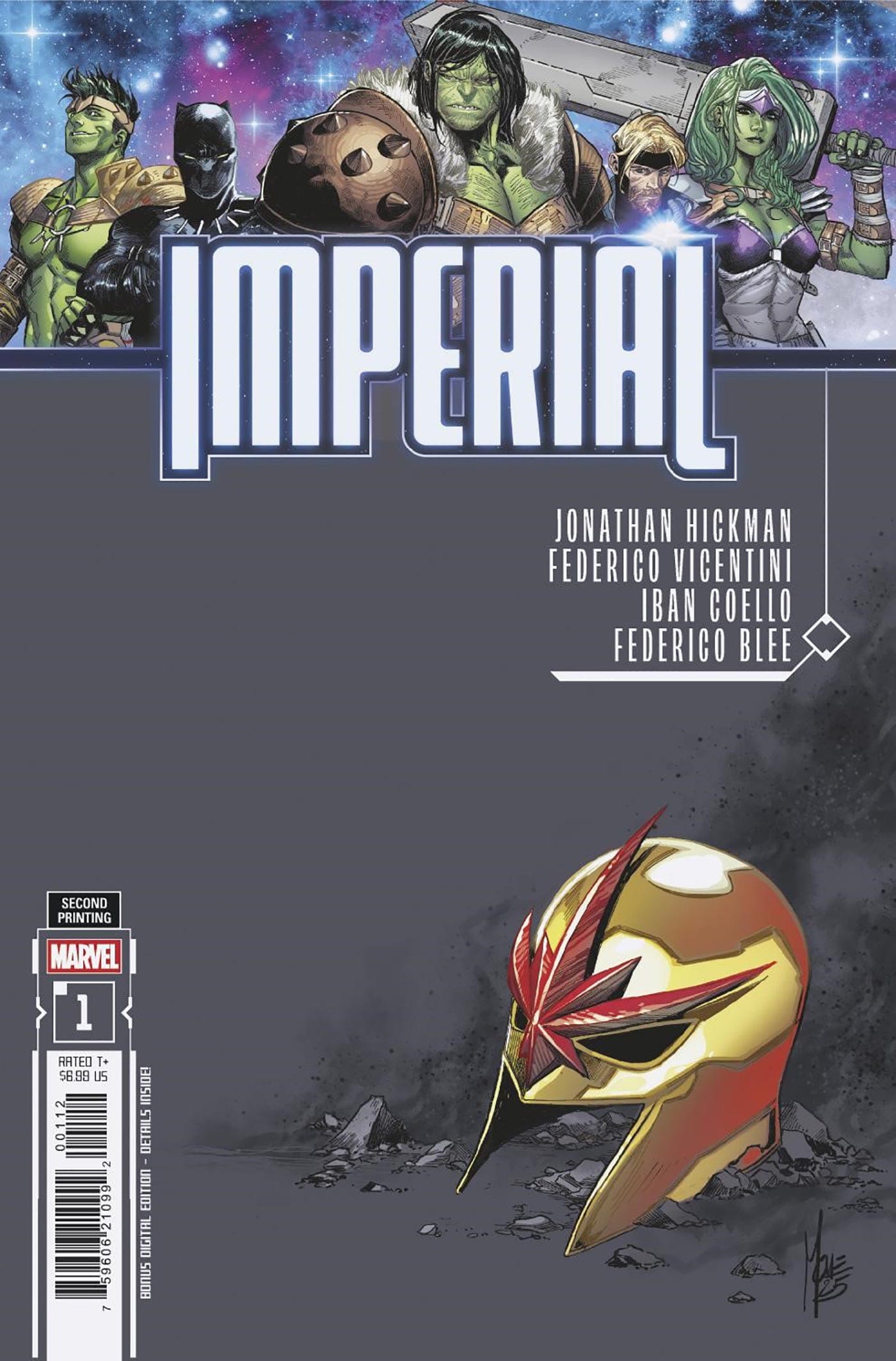 IMPERIAL #1 MARCO CHECCHETTO 2ND PRINTING VARIANT