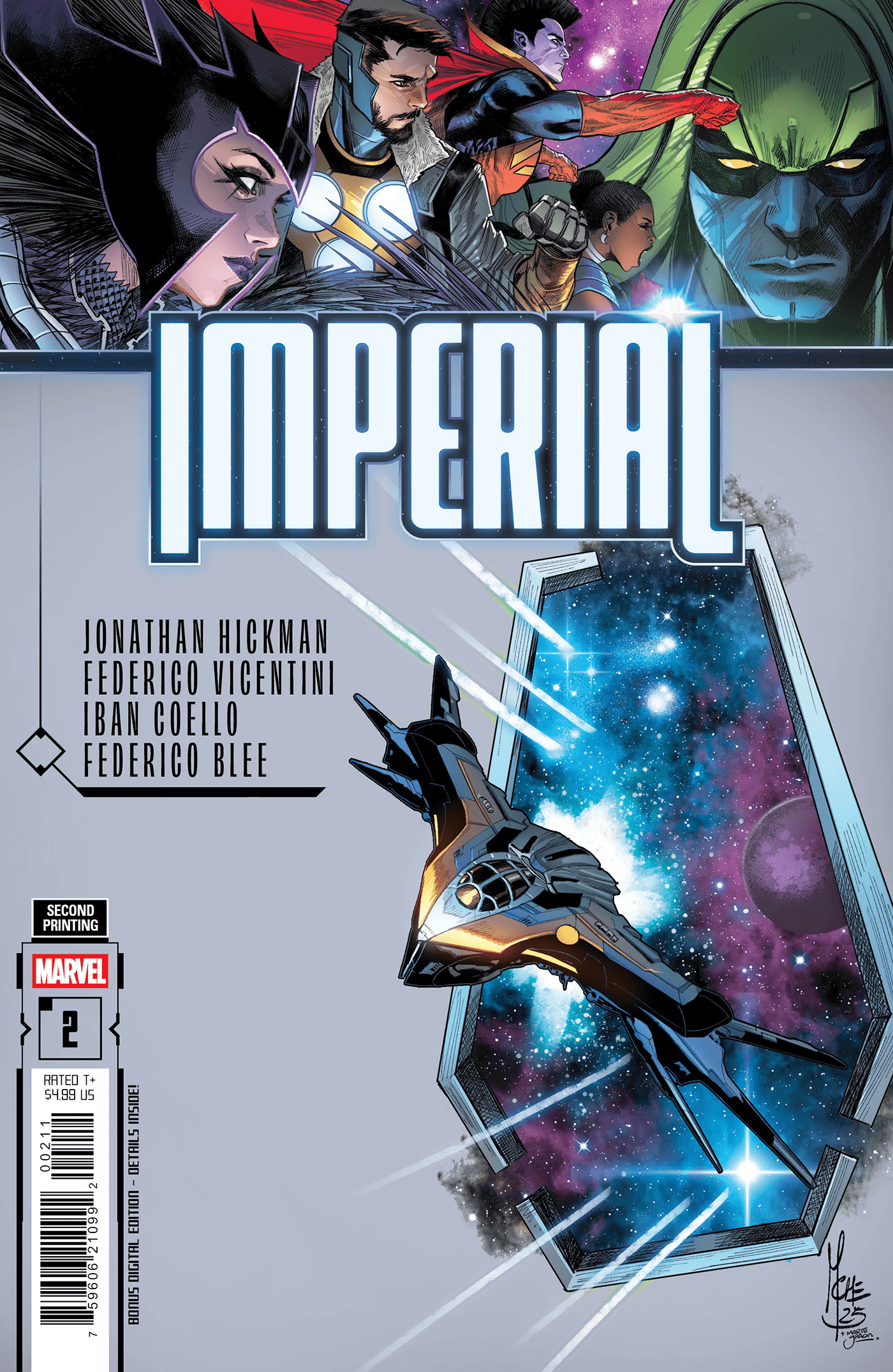 IMPERIAL #2 MARCO CHECCHETTO 2ND PRINTING VARIANT